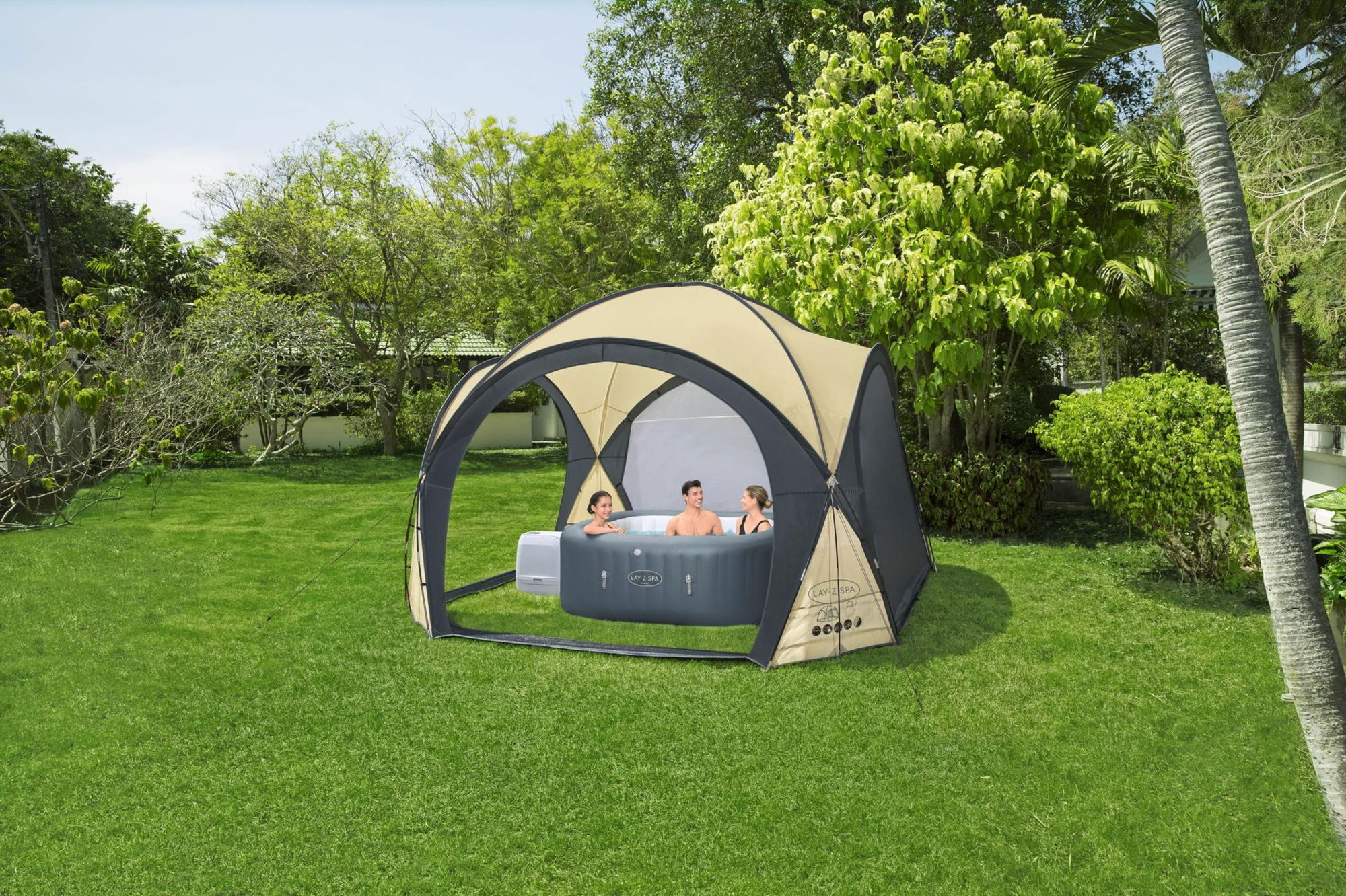 LAY-Z-SPA Pavillon für Whirlpool und Pool LAY-Z-SPA Pavillon für Whirlpool und Pool