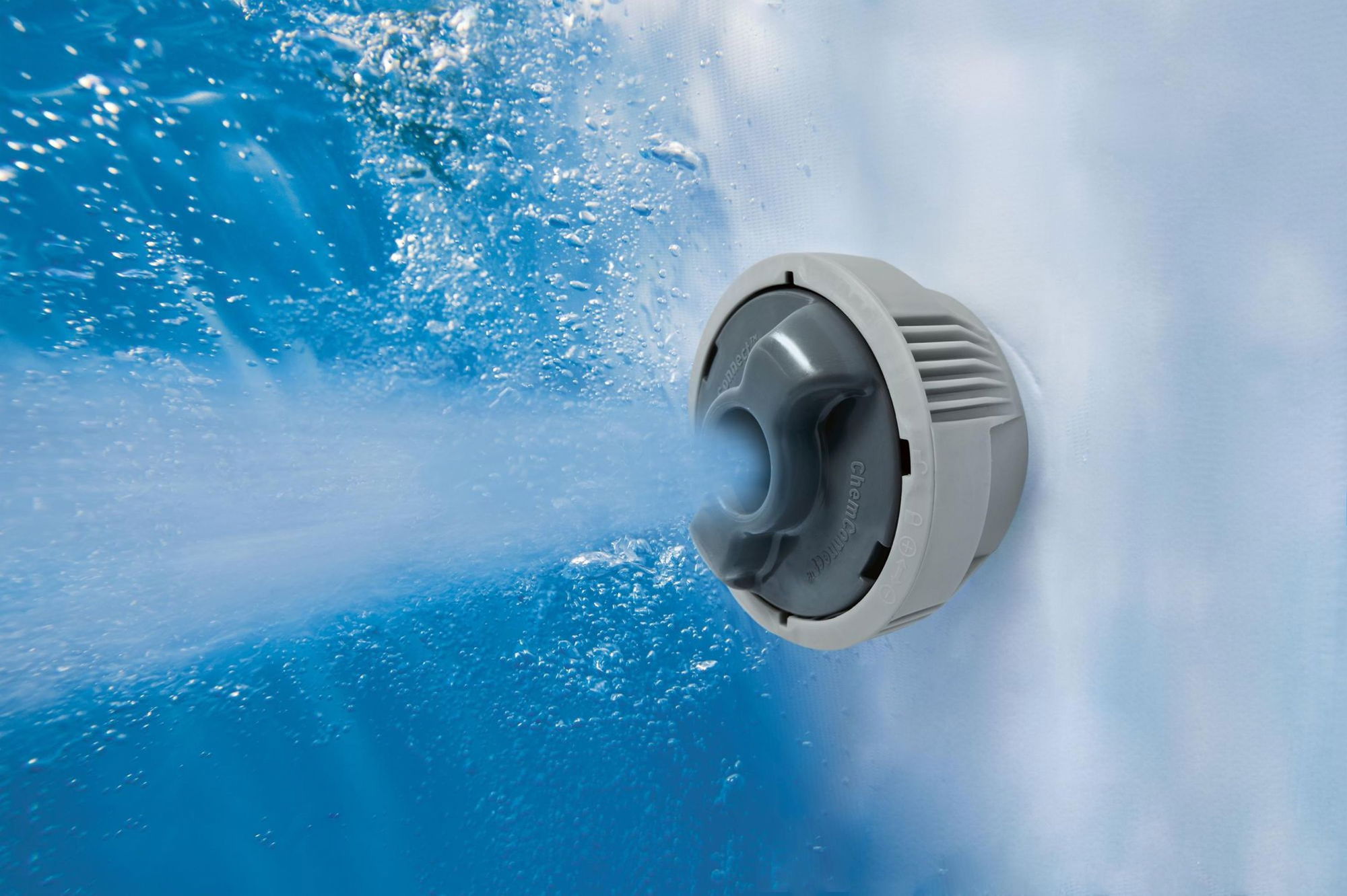 LAY-Z-SPA Hollywood AirJet LED-Whirlpool Ø 196 x 66 cm für 6 Personen