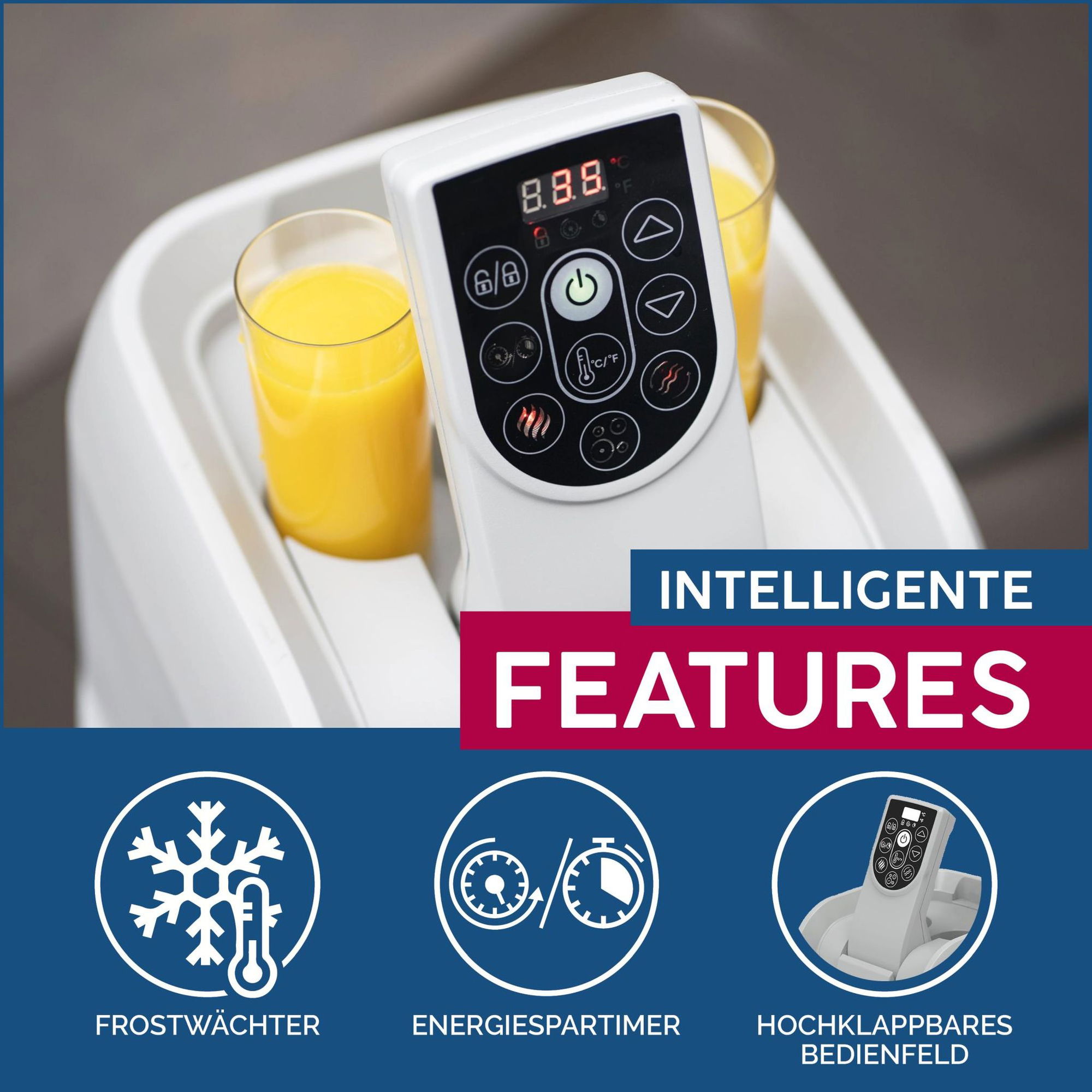 Bestway LAY-Z-SPA Miami AirJet Whirlpool Ø 180 x 66 cm für 4 Personen