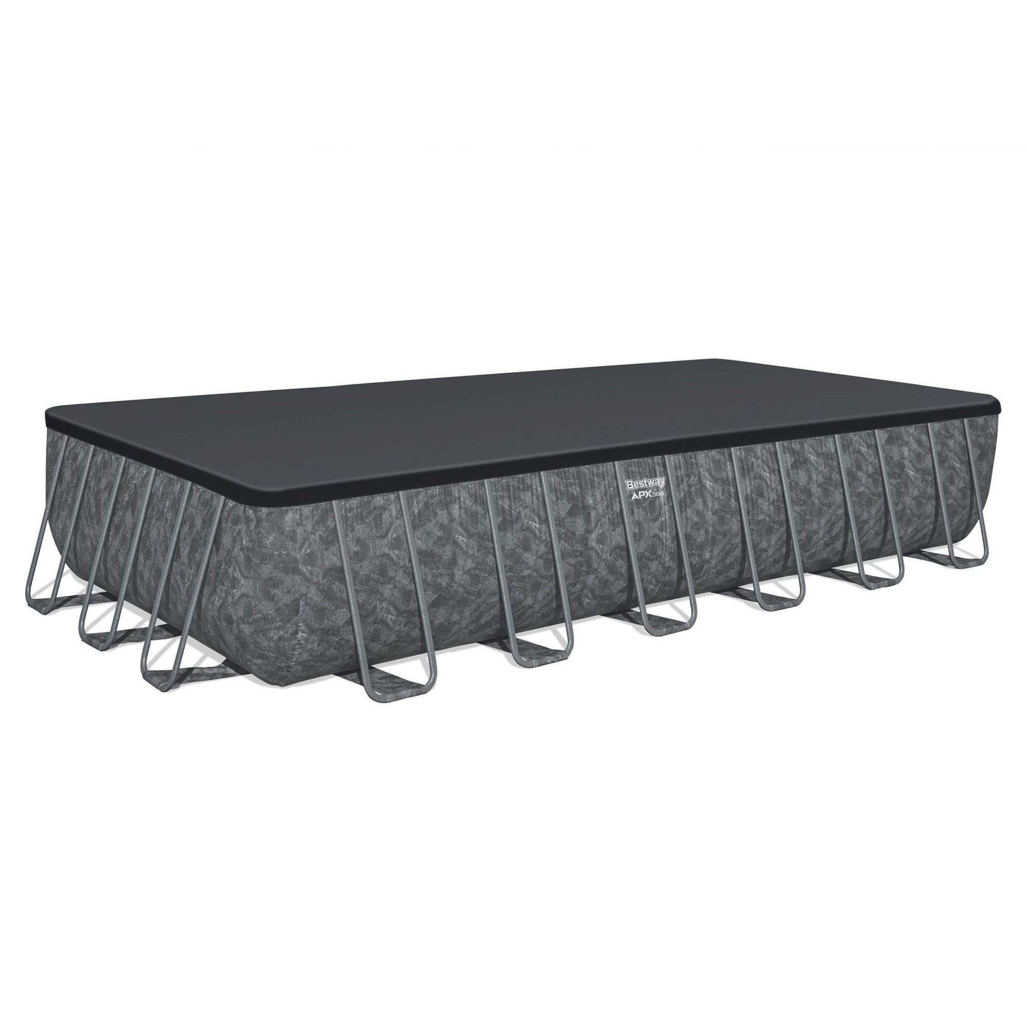 Bestway APX365 winterfestes Frame Pool Komplett-Set 732 x 366 x 132 cm