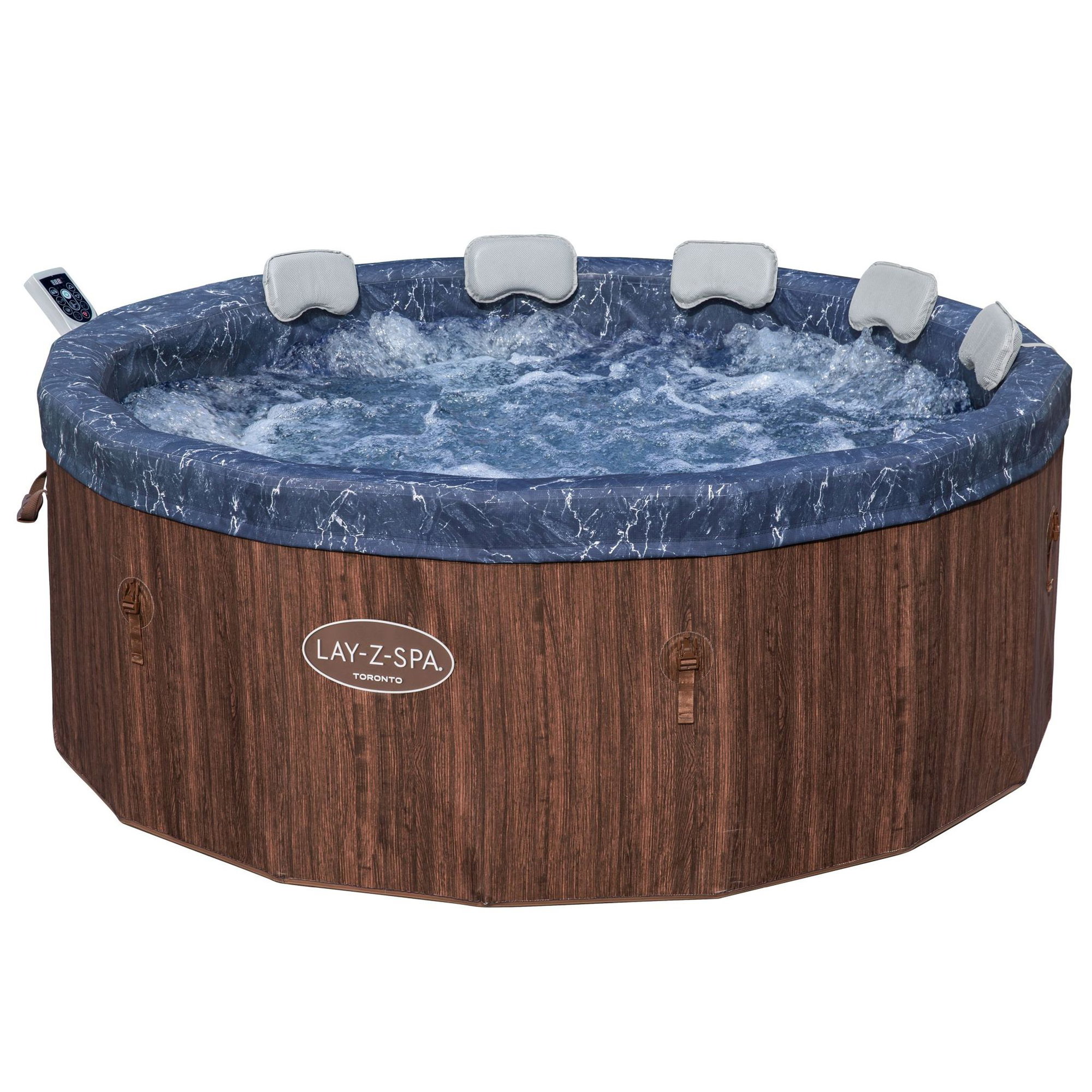 Bestway LAY-Z-SPA Toronto AirJet Whirlpool 7 Personen Ø 190 x 70 cm