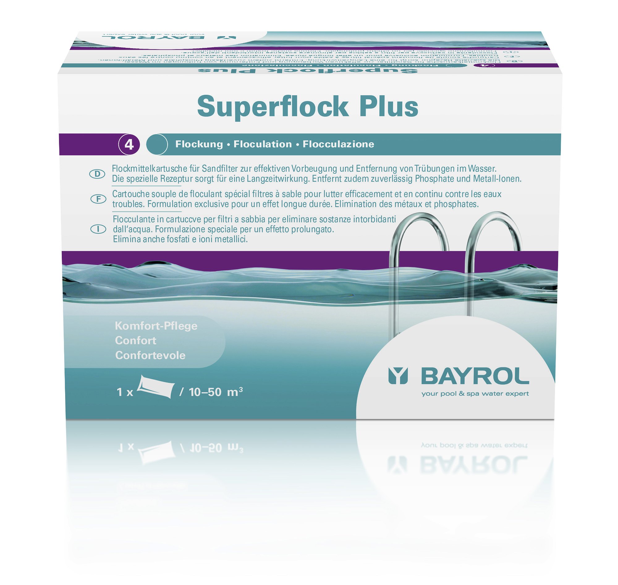 Bayrol Superflock Plus, Flockmittel Kartusche, Wasserpflege BY-1195292