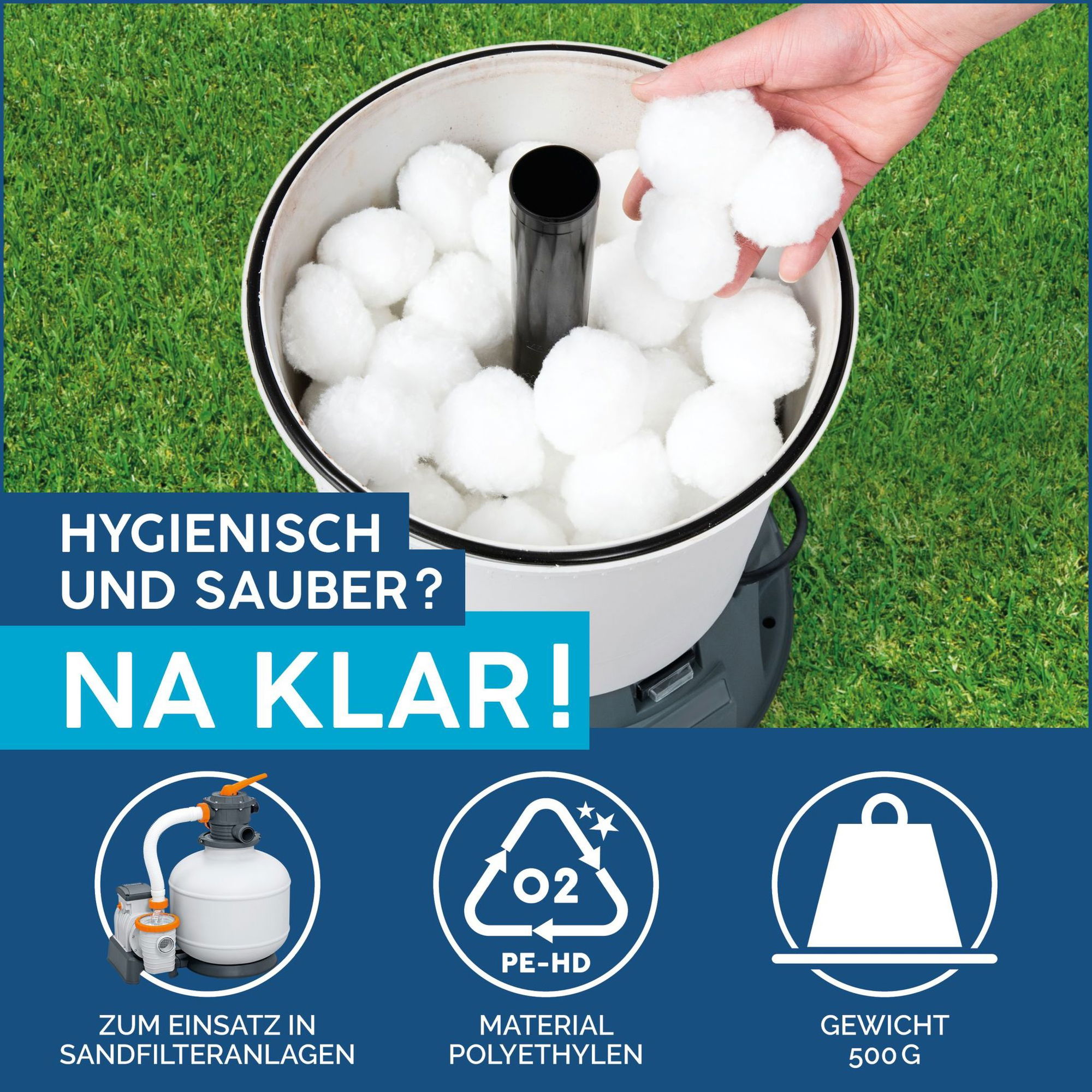 Bestway Polysphere Filterbälle