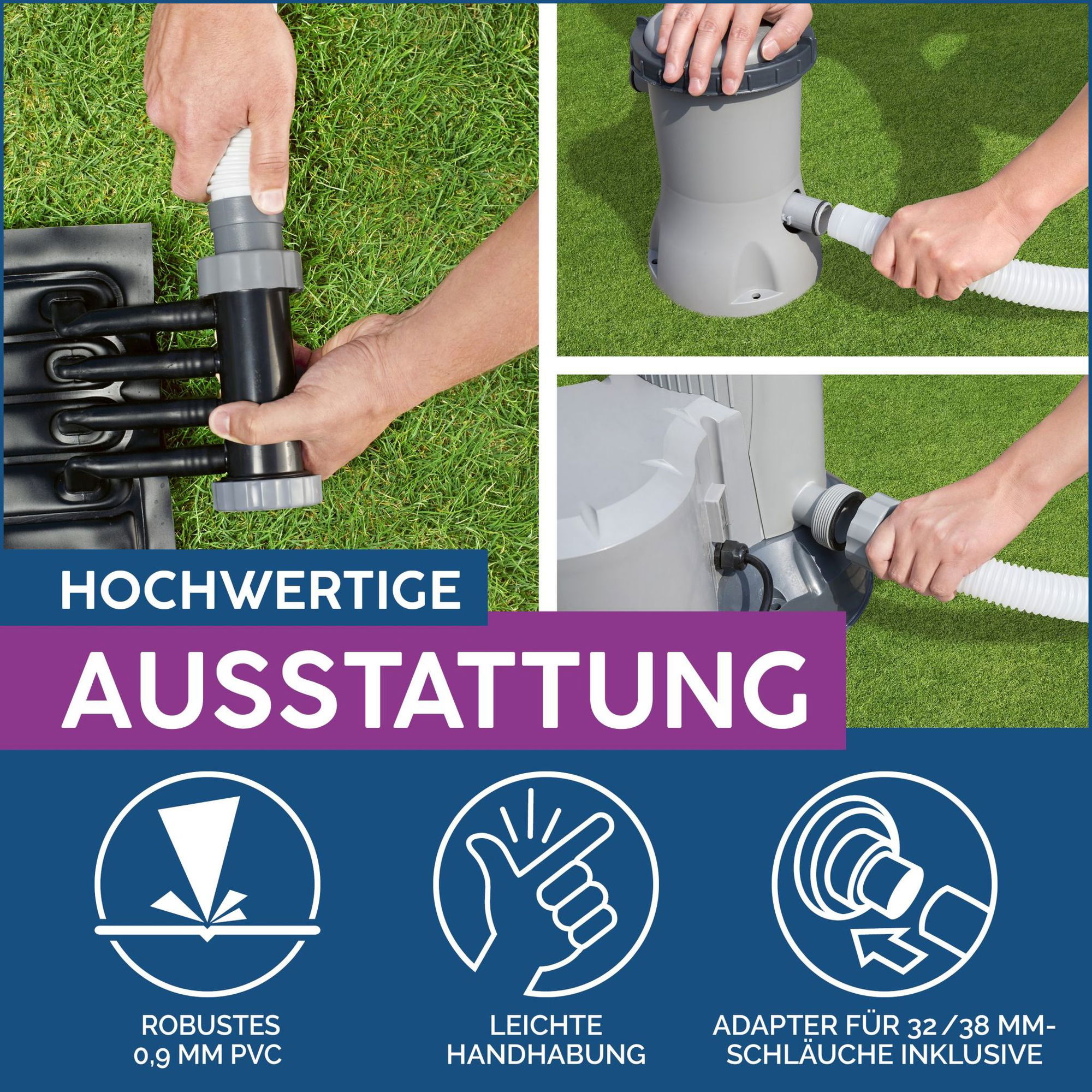 Bestway Solar-Poolheizung