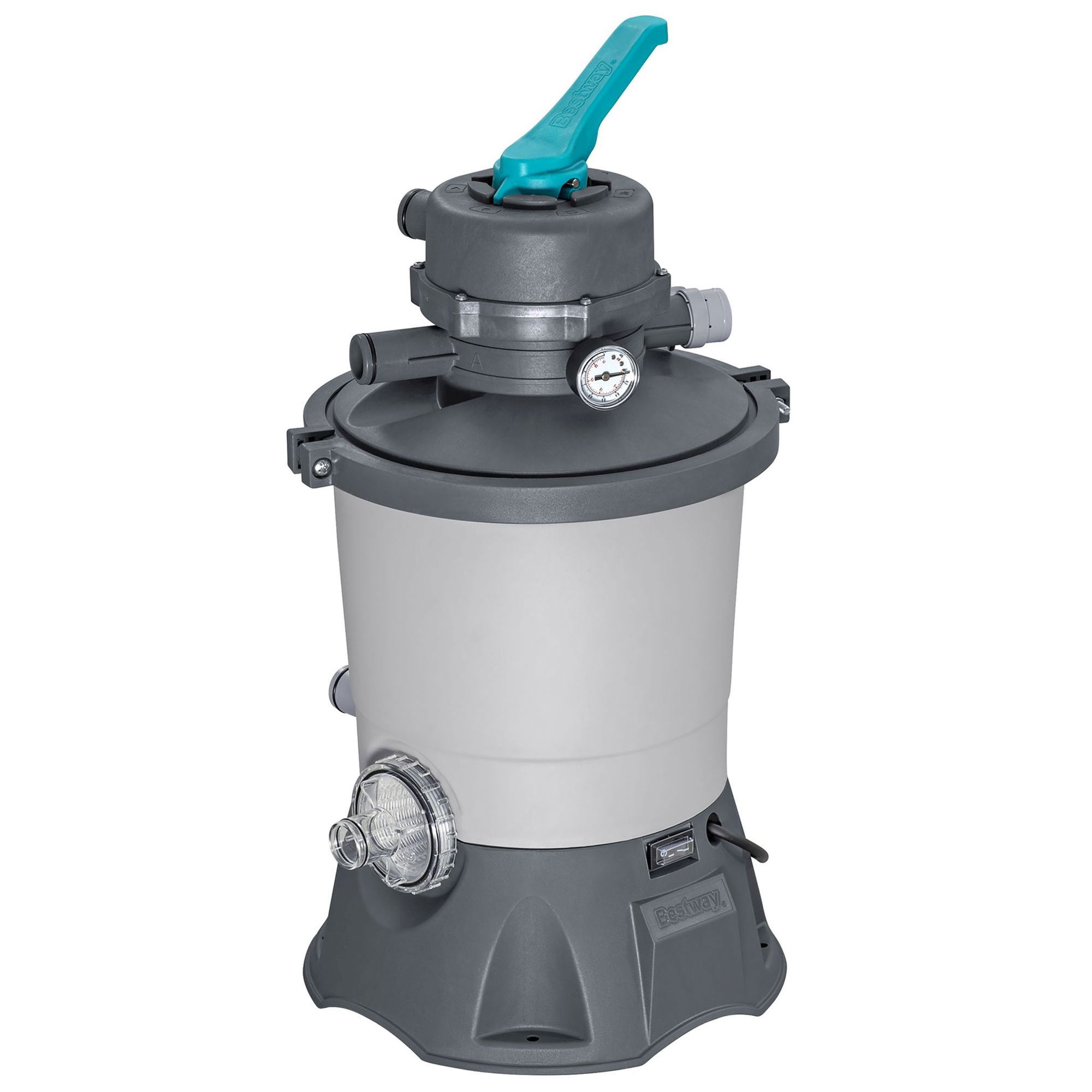 Bestway Sandfilteranlage 3.596 lh 85 W für Pools 1.100–16.600 l Bestway Sandfilteranlage 3.596 lh 85 W für Pools 1.100–16.600 l
