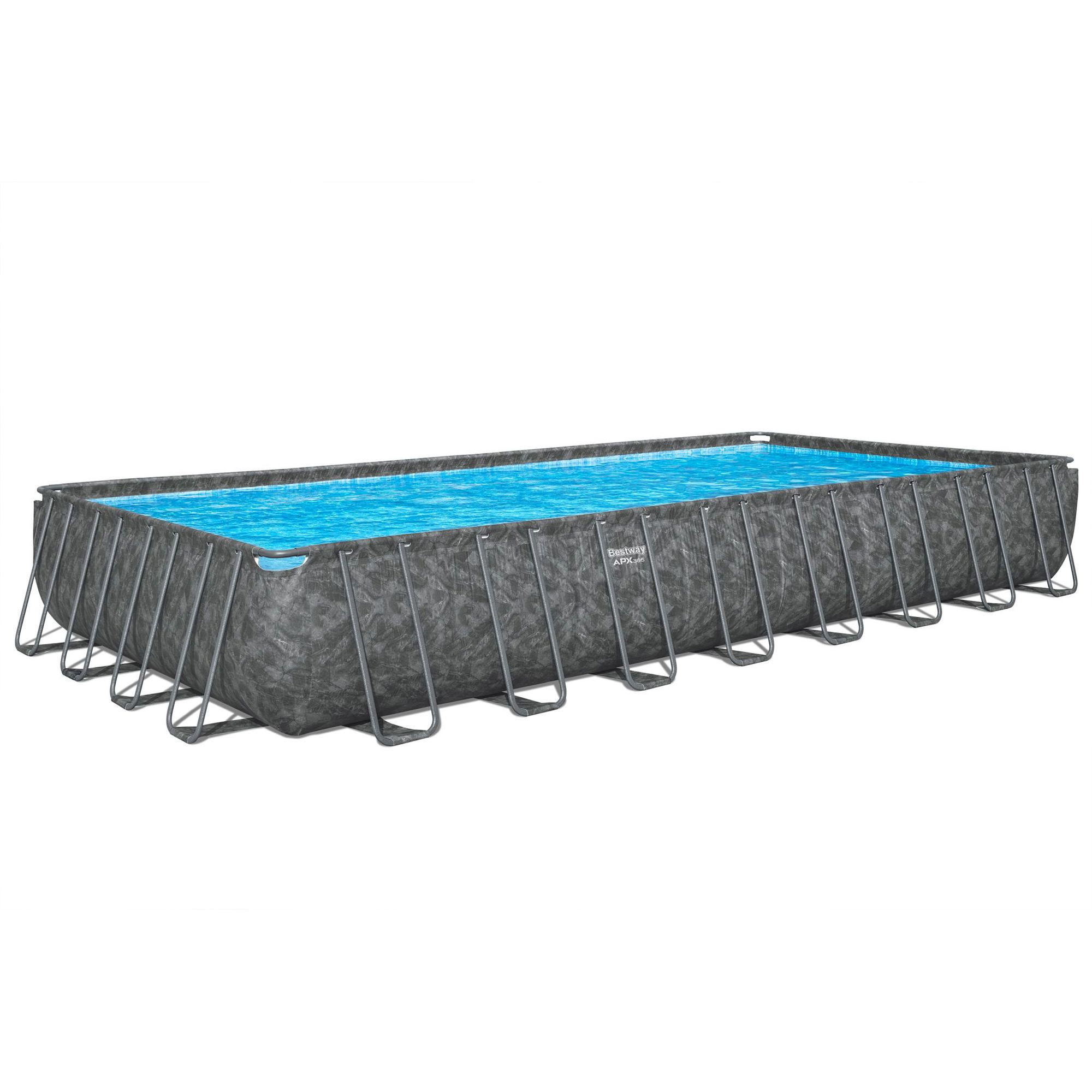 estway APX365 winterfestes Frame Pool Komplett-Set 956 x 488 x 132 cm estway APX365 winterfestes Frame Pool Komplett-Set 956 x 488 x 132 cm