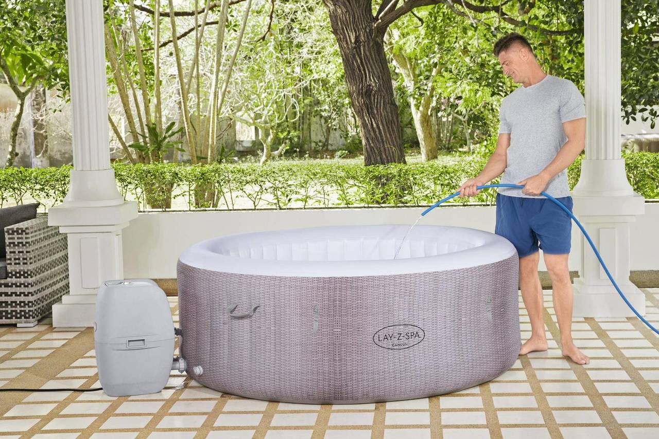 Bestway Whirlpool Lay Z Spa Cancun AirJet, rund 180 x 66 cm 60003_21 Bestway Whirlpool Lay Z Spa Cancun AirJet, rund 180 x 66 cm 60003_21