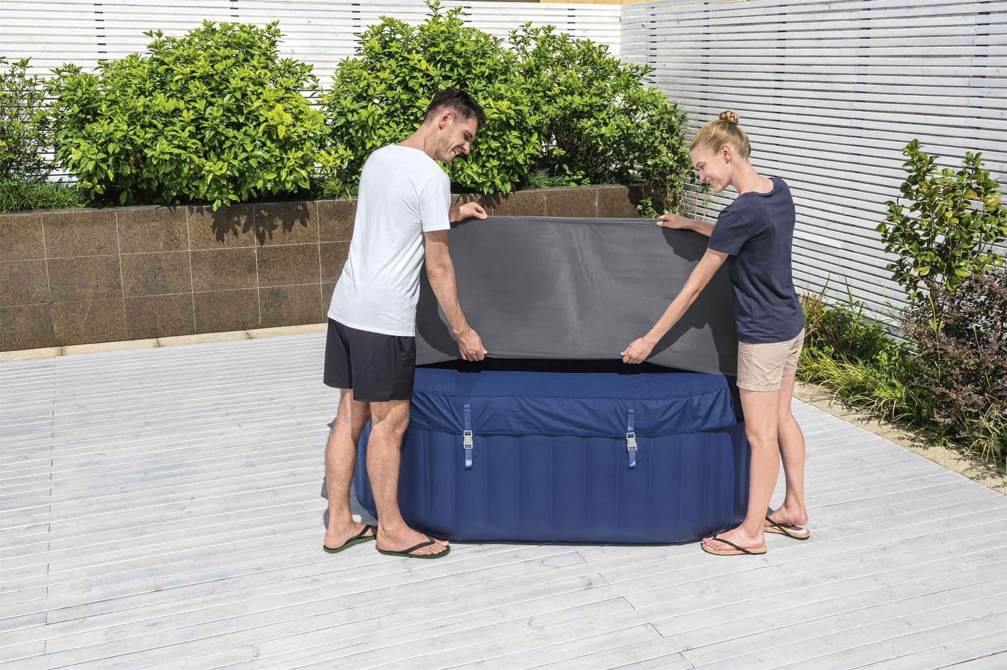 LAY-Z-SPA Abdeckung EnergySense Plus Thermo 180 x 180 x 71 cm