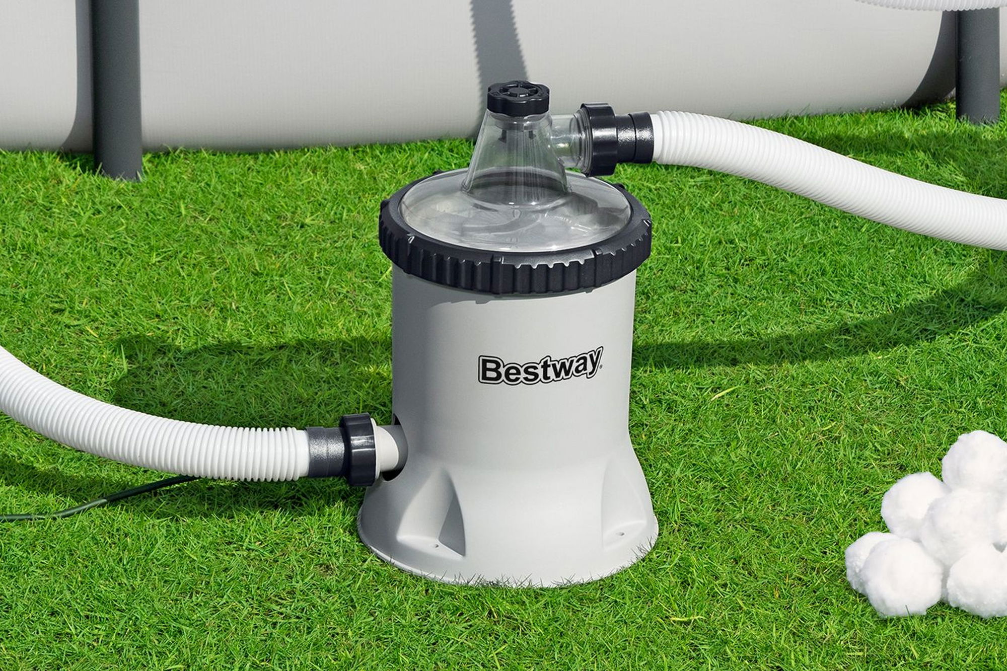 Bestway Polysphere Filterpumpe 5.678 lh, 110 W für Aufstellpools