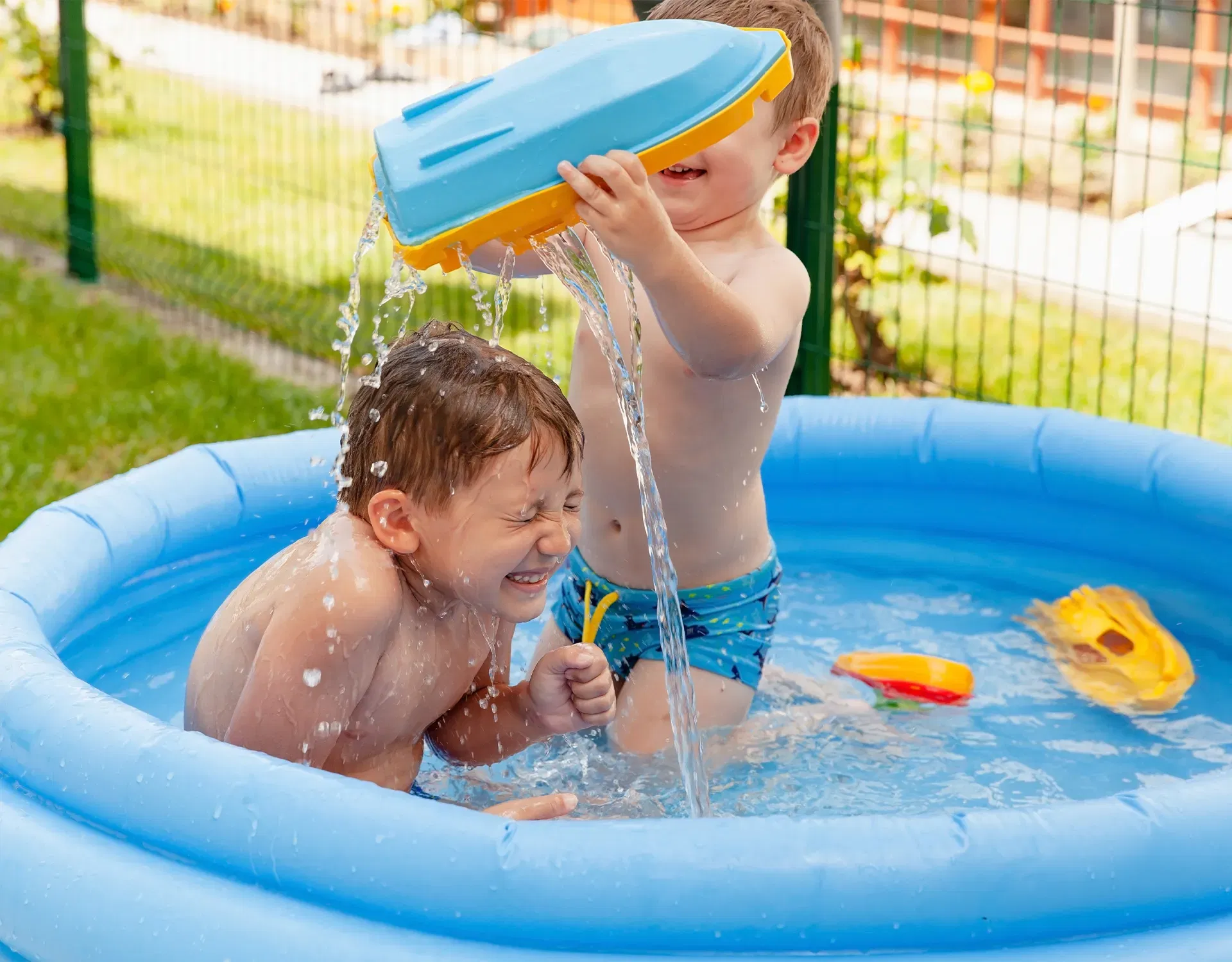 Planschbecken aufblasbar Titel