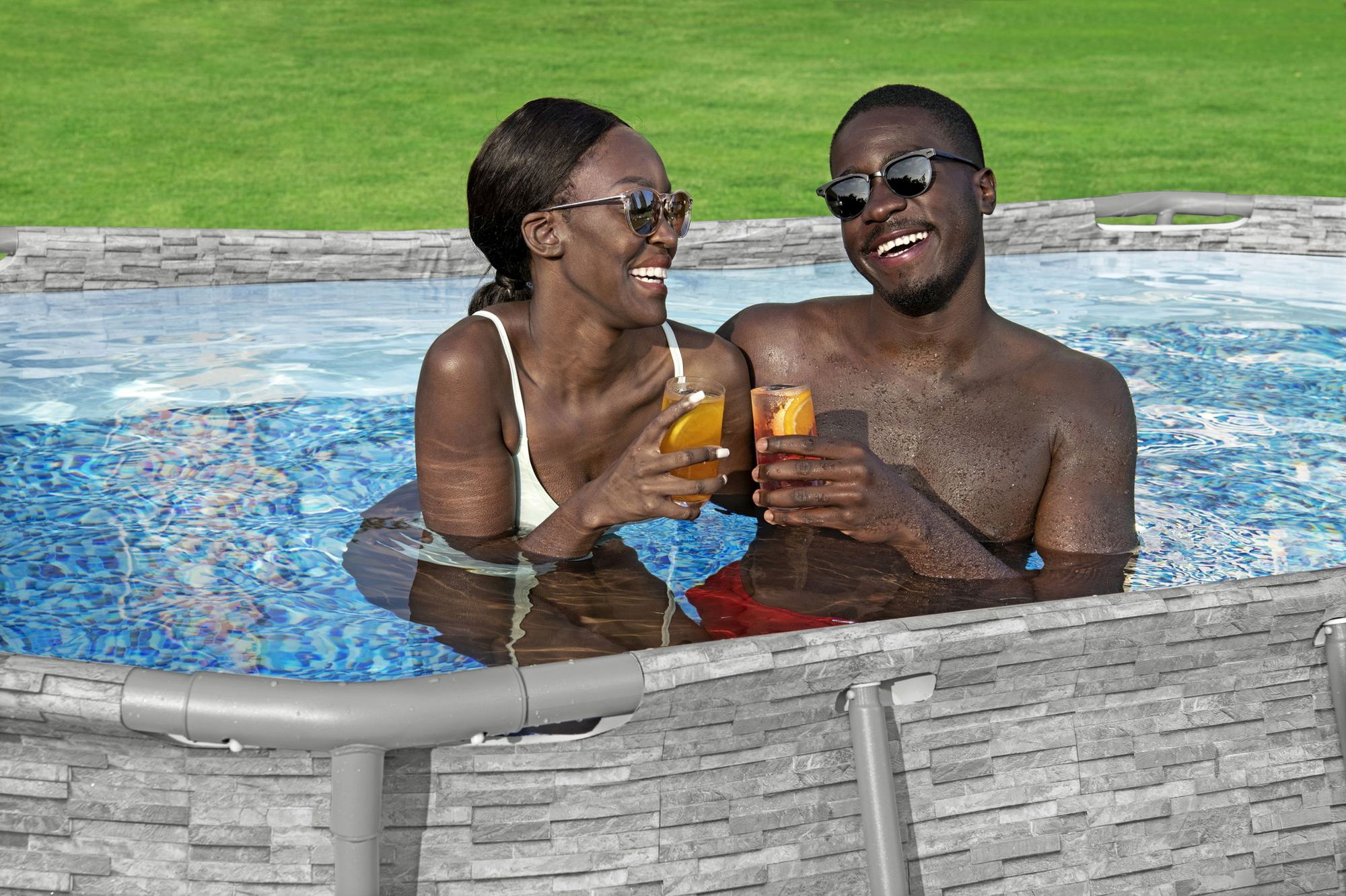 Bestway Steel Pro MAX Splashview Frame Pool Set 427 x 250 x 100 cm Bestway Steel Pro MAX Splashview Frame Pool Set 427 x 250 x 100 cm