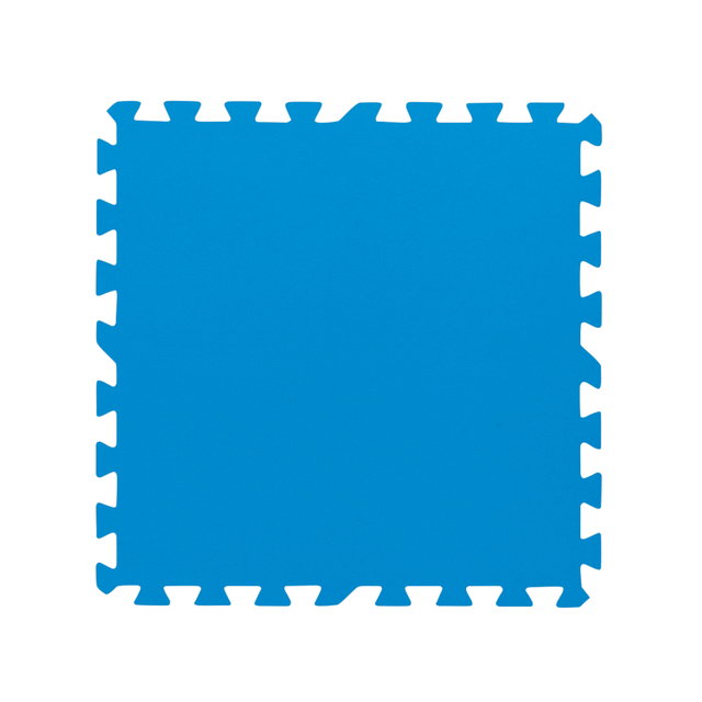 Pool-Bodenschutzfliesen Set 9 Stück,a50 x 50 cm, blau 58220_24