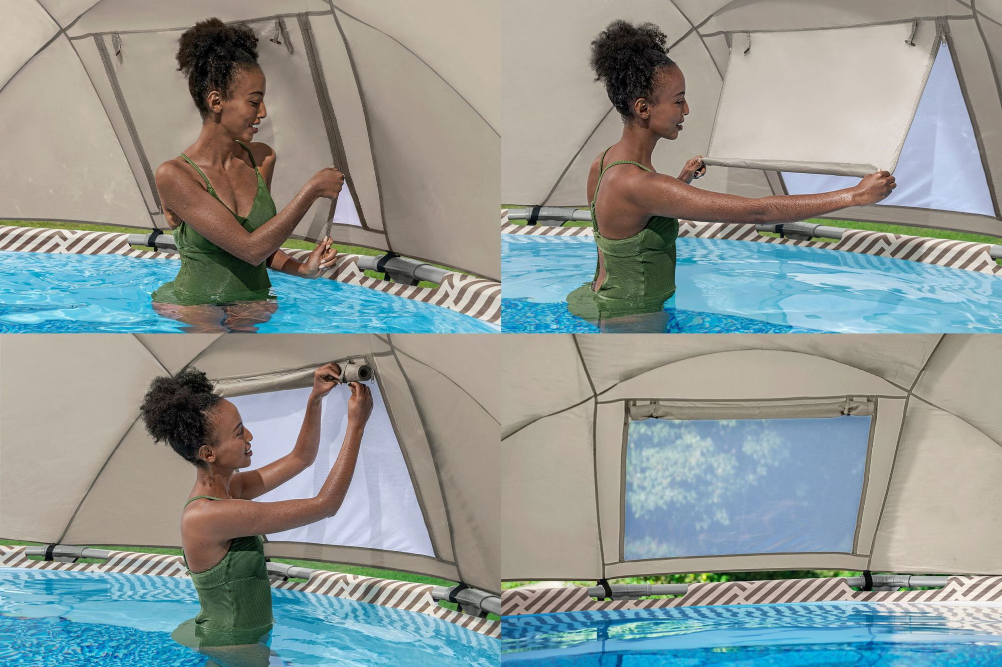 Bestway Steel Pro MAX Frame Pool Komplett-Set Ø 396 x 107 cm Bestway Steel Pro MAX Frame Pool Komplett-Set Ø 396 x 107 cm