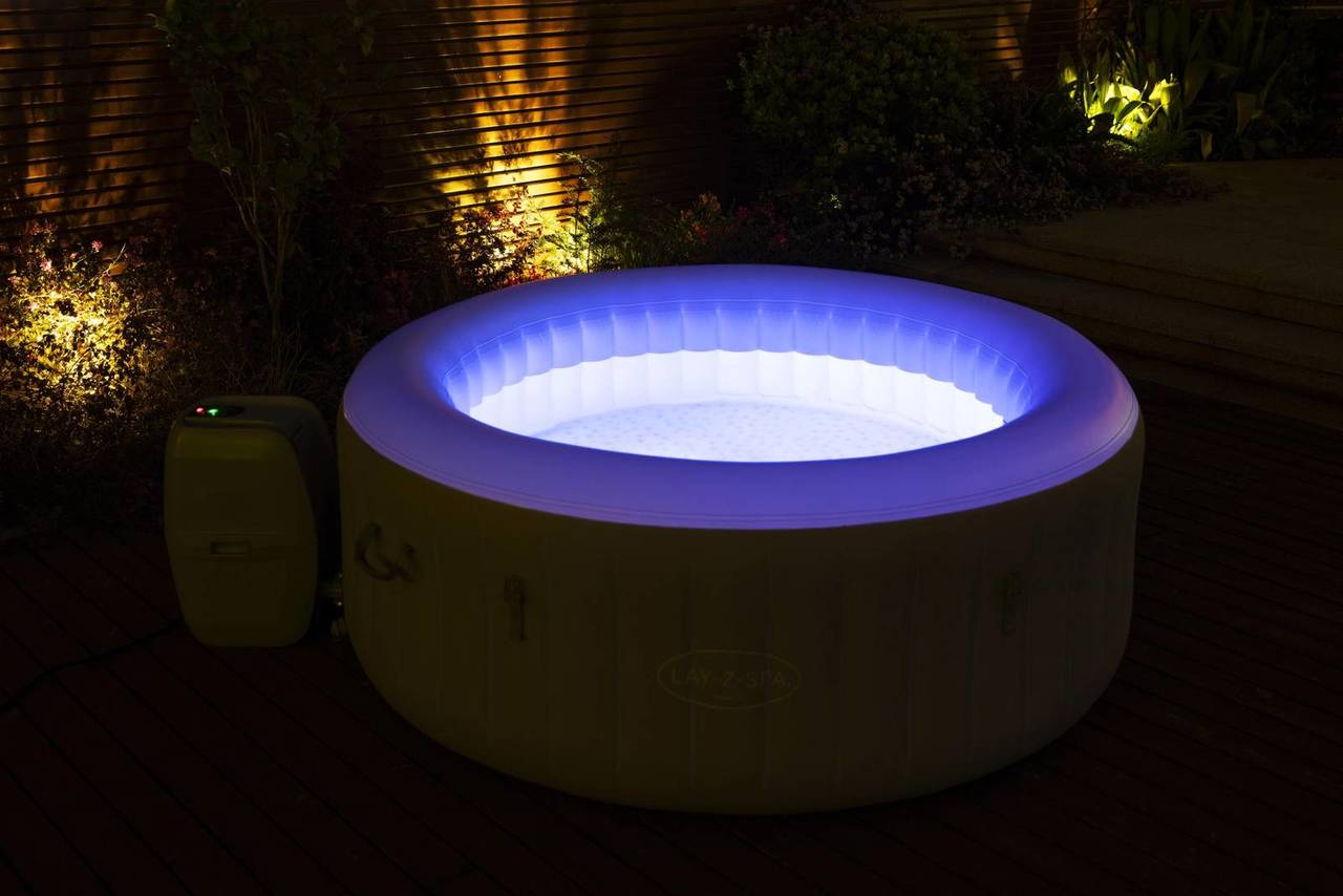 Bestway Whirlpool Lay Z Spa Tahiti AirJet, rund 180 x 66 cm 60007_22 Bestway Whirlpool Lay Z Spa Tahiti AirJet, rund 180 x 66 cm 60007_22