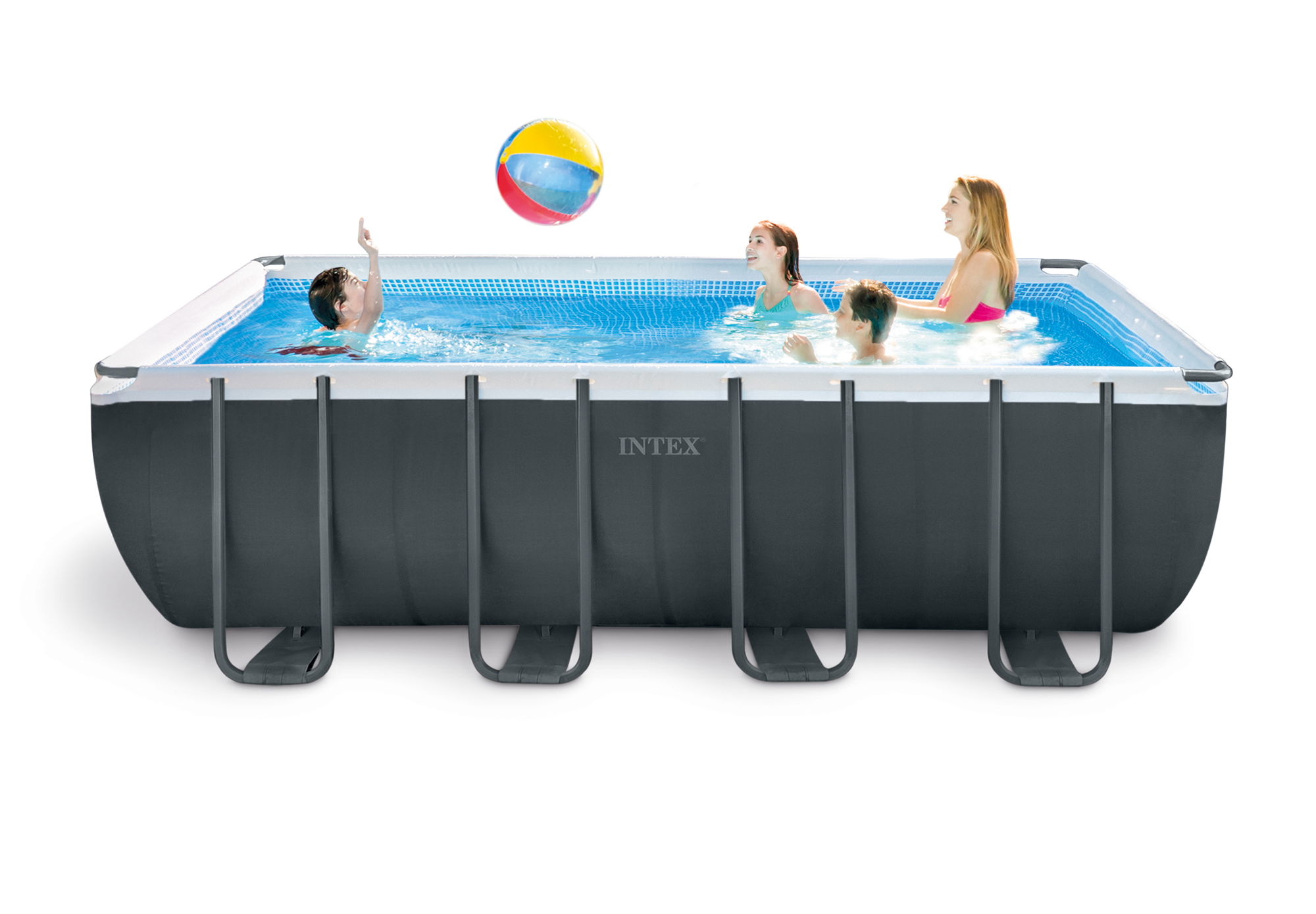 B-Ware Intex Frame Pool Set Ultra Quadra XTR 549 x 274 x 132 cm L-1801 B-Ware Intex Frame Pool Set Ultra Quadra XTR 549 x 274 x 132 cm L-1801