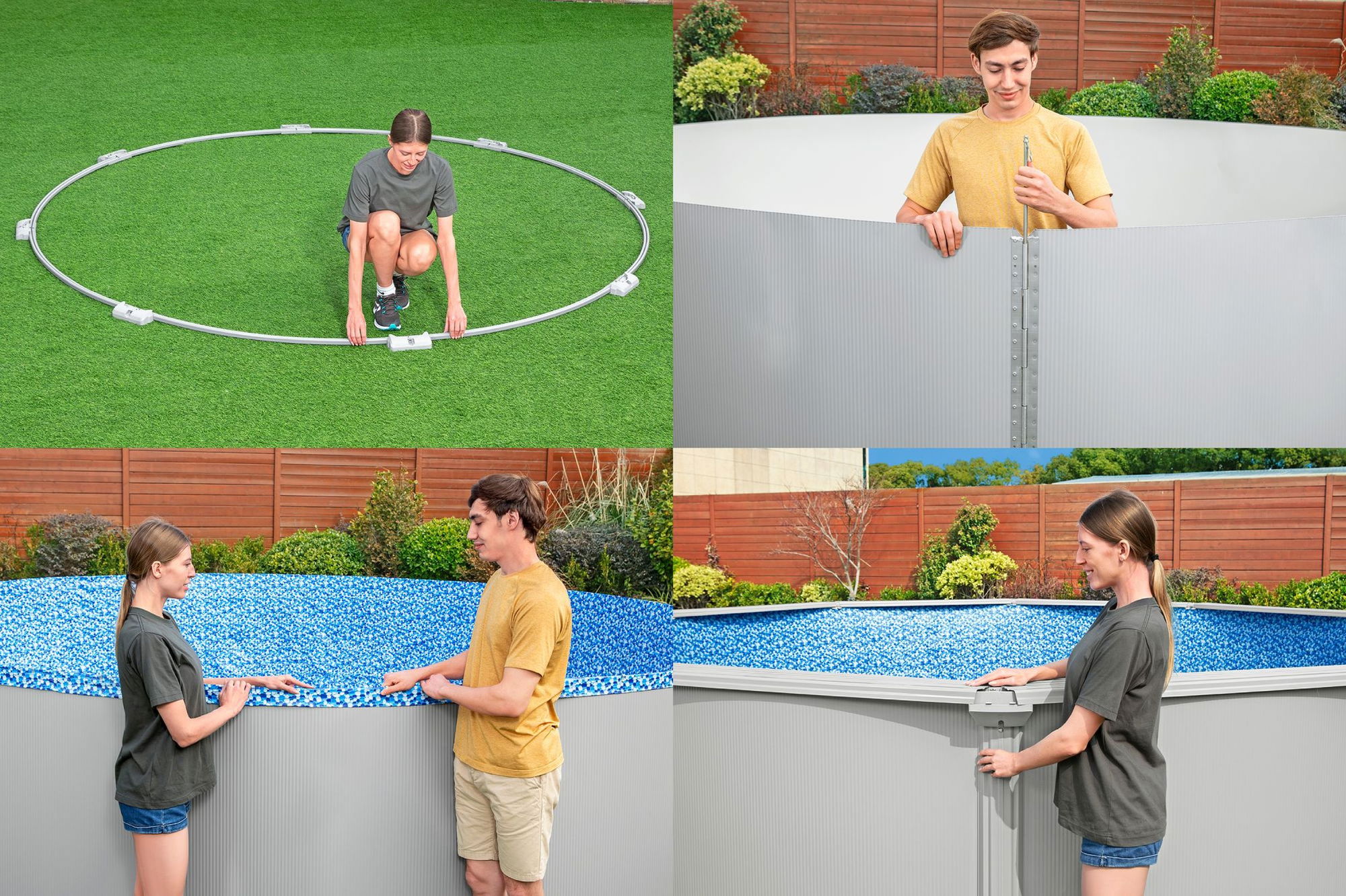 Bestway Hydrium Stahlwandpool Komplett-Set Ø 366 x 122 cm rund Bestway Hydrium Stahlwandpool Komplett-Set Ø 366 x 122 cm rund