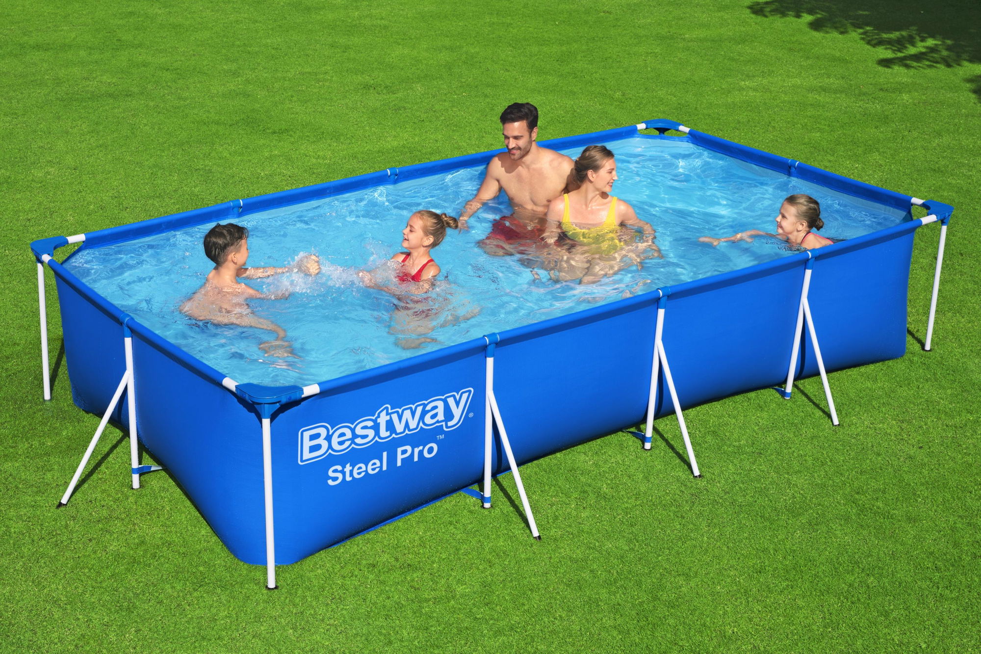 Bestway Steel Pro, eckig, blau, ohne Zubehör 400 x 211 x 81 cm 56405_22