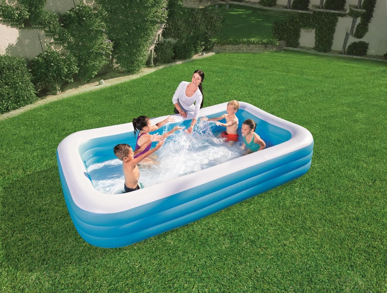 Bestway Family Pool Blue Planschbecken Kinder bestway_Family_Pool_M