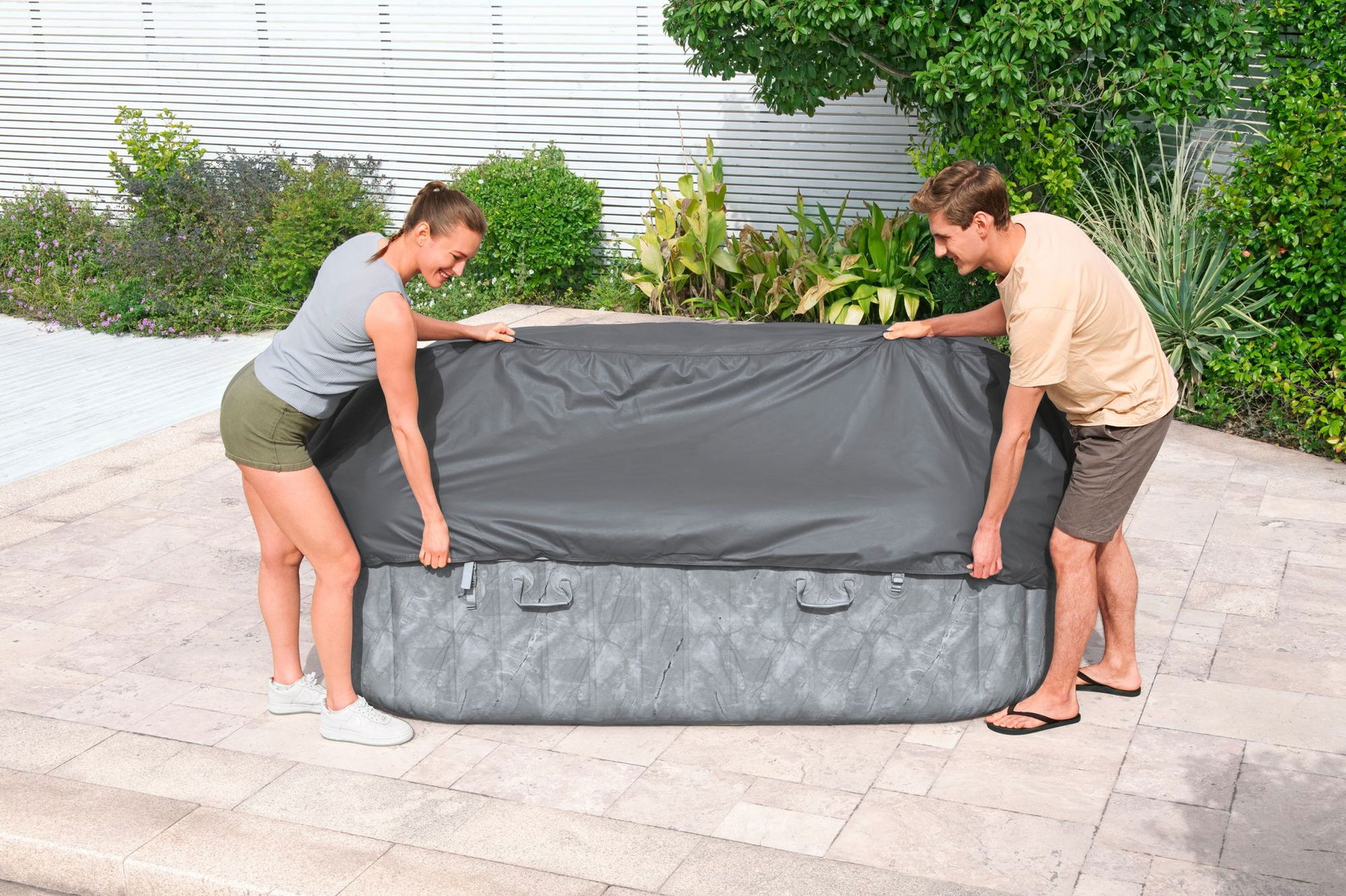 LAY-Z-SPA Abdeckung EnergySense Plus Thermoabdeckung 230 x 230 x 71 cm LAY-Z-SPA Abdeckung EnergySense Plus Thermoabdeckung 230 x 230 x 71 cm