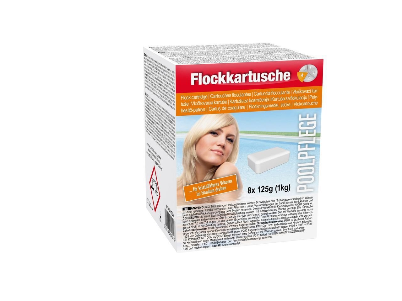 Steinbach Flockkartusche 1kg, Flockungsmittel Pool, Wasserpflege IN-0754001TDC8