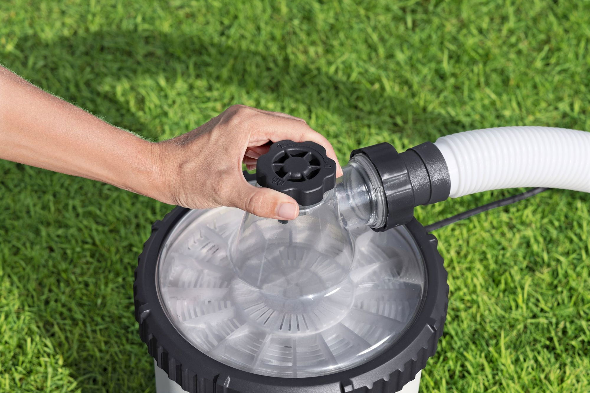 Bestway Polysphere Filterpumpe 5.678 lh, 110 W für Aufstellpools