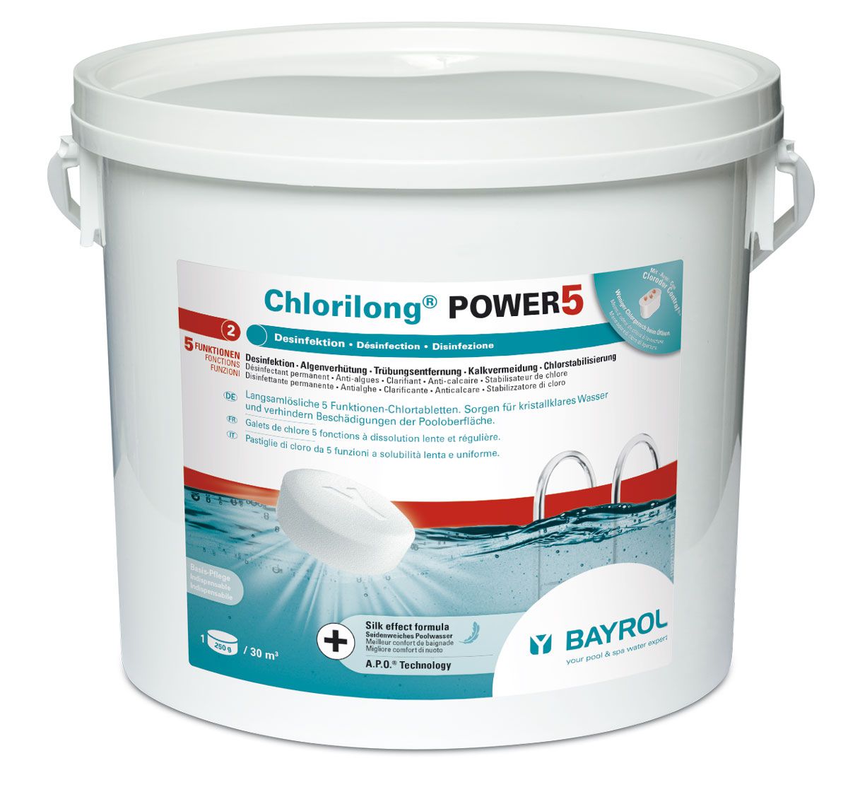 Bayrol Chlorilong Power5 Chlortablette, Wasserpflege Chlorilong_Power5_Chlortablette_M