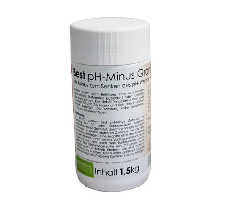 Best pH Minus Granulat, 1,5 kg, Wasserpflege EB-751-111501