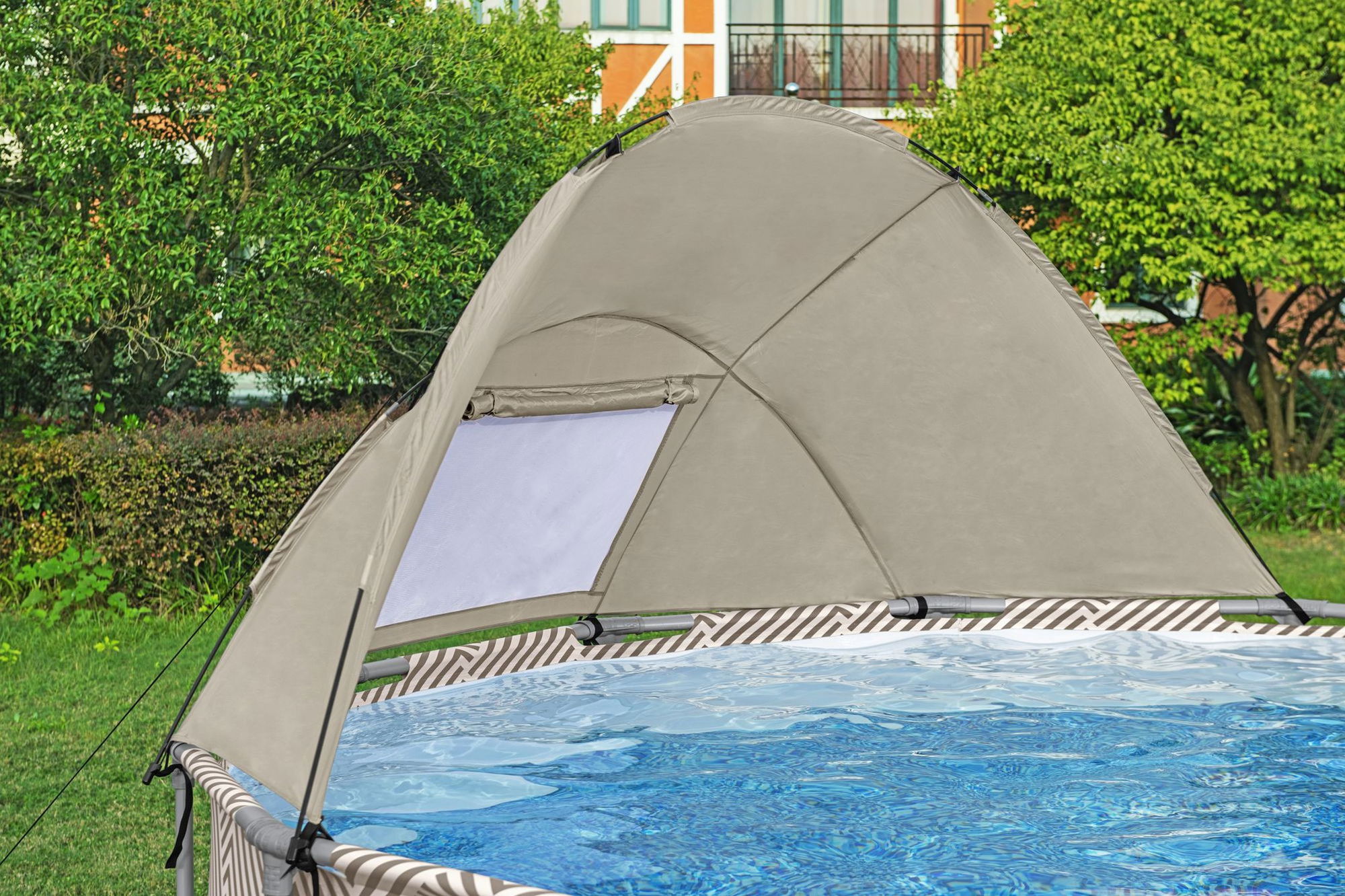 Bestway Steel Pro MAX Frame Pool Komplett-Set Ø 396 x 107 cm Bestway Steel Pro MAX Frame Pool Komplett-Set Ø 396 x 107 cm