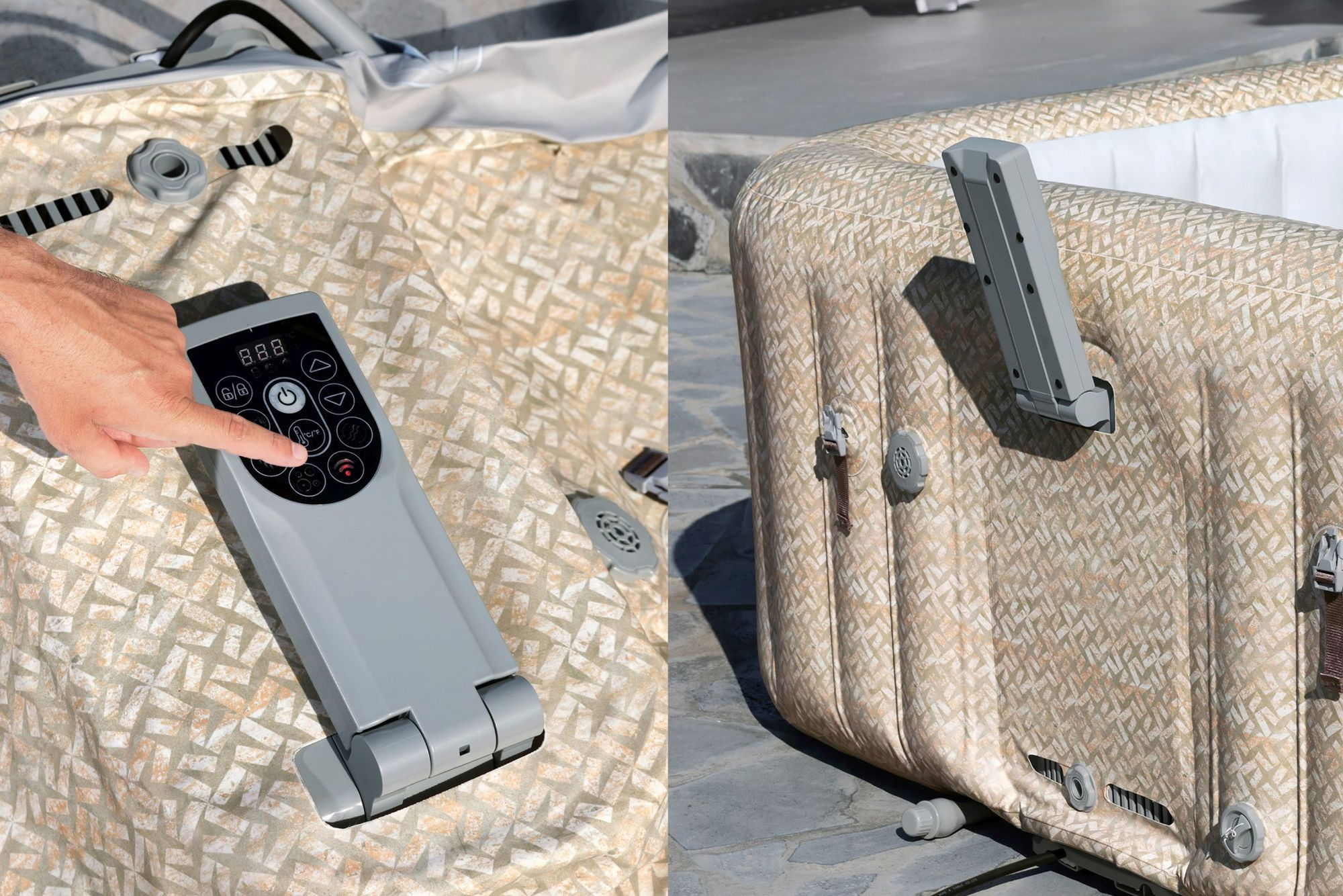 Bestway LAY-Z-SPA Rome AirJet Whirlpool 7 Personen 201 x 201 cm Bestway LAY-Z-SPA Rome AirJet Whirlpool 7 Personen 201 x 201 cm