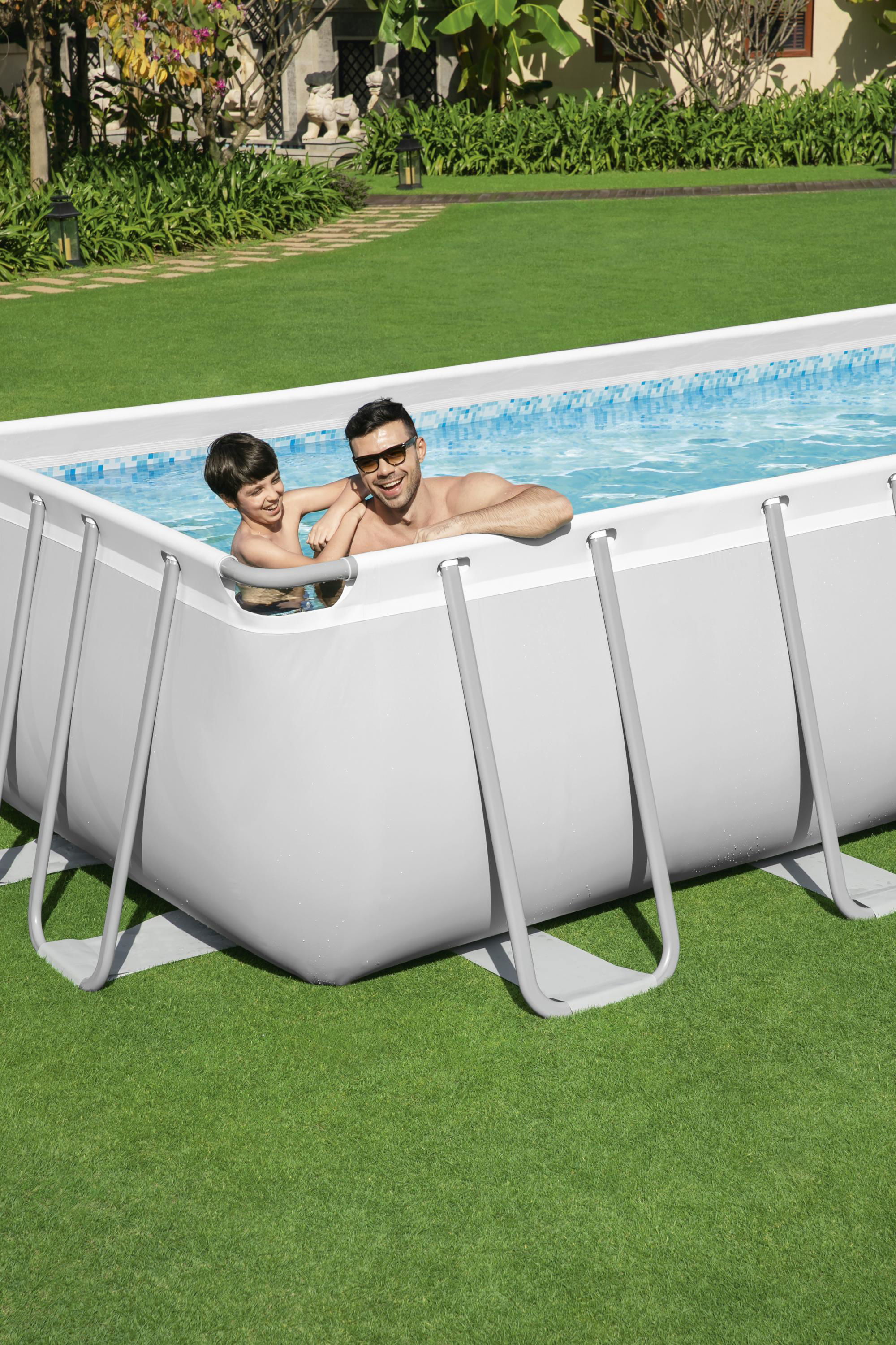 Bestway Pool Komplett-Set Power Steel mit Sandfilteranlage, 549 x 274 x 122 cm 56466_22