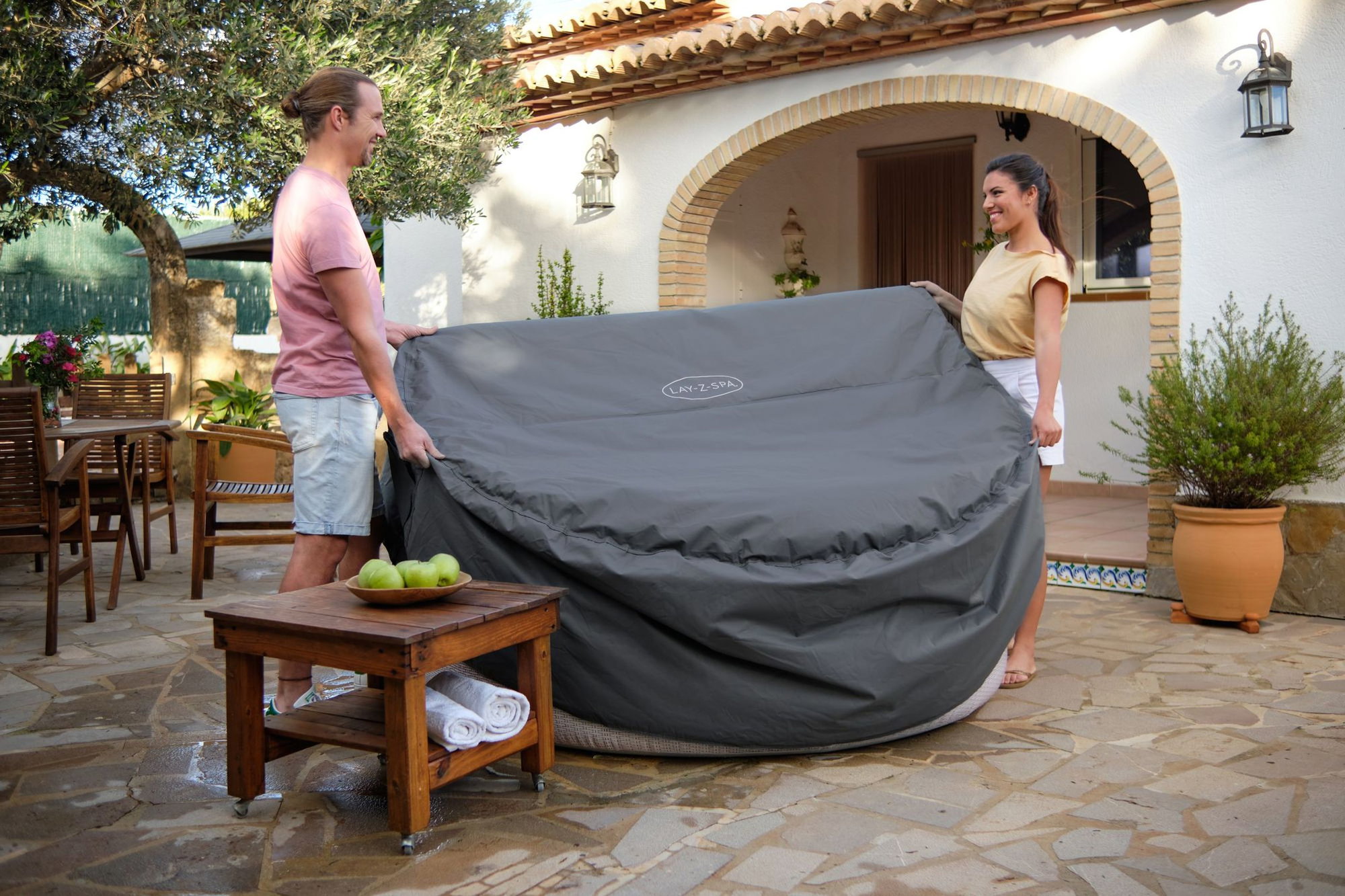 LAY-Z-SPA Abdeckung EnergySense Plus Thermo 236 x 71 cm rund LAY-Z-SPA Abdeckung EnergySense Plus Thermo 236 x 71 cm rund