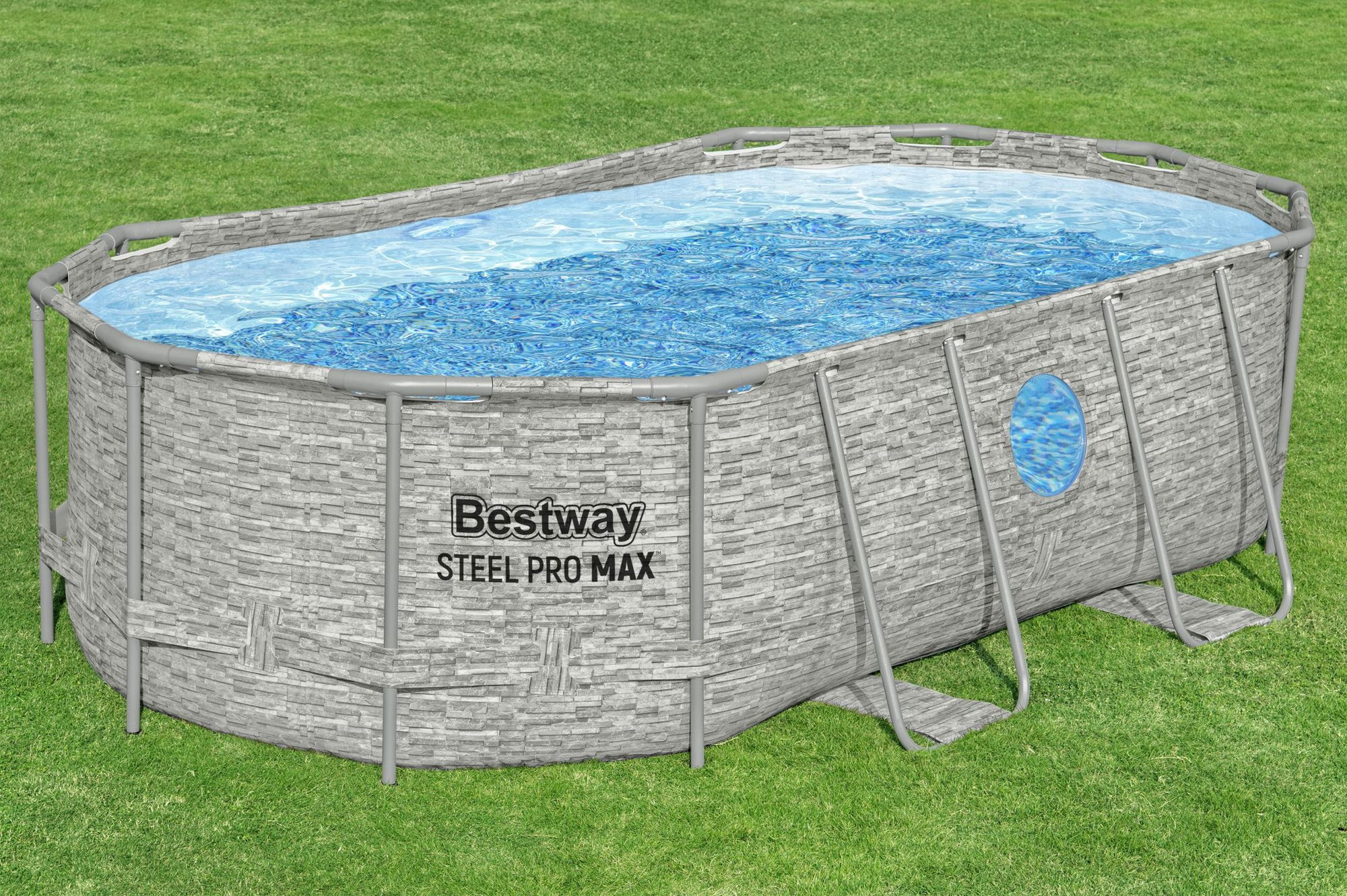 Bestway Steel Pro MAX Splashview Frame Pool Set 427 x 250 x 100 cm Bestway Steel Pro MAX Splashview Frame Pool Set 427 x 250 x 100 cm