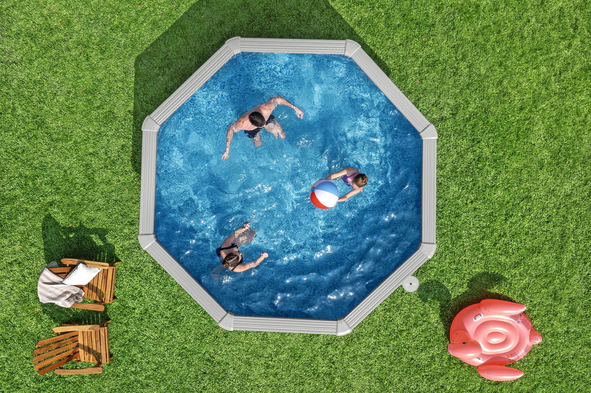 Bestway Hydrium Stahlwandpool Komplett-Set Ø 366 x 122 cm rund Bestway Hydrium Stahlwandpool Komplett-Set Ø 366 x 122 cm rund