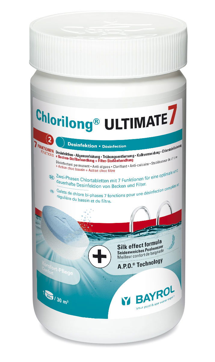 Chlortablette mit 7 Funktionen, Chlorilong ULTIMATE 7, Multitab, 300g Chlorilong-ULTIMATE 7_M