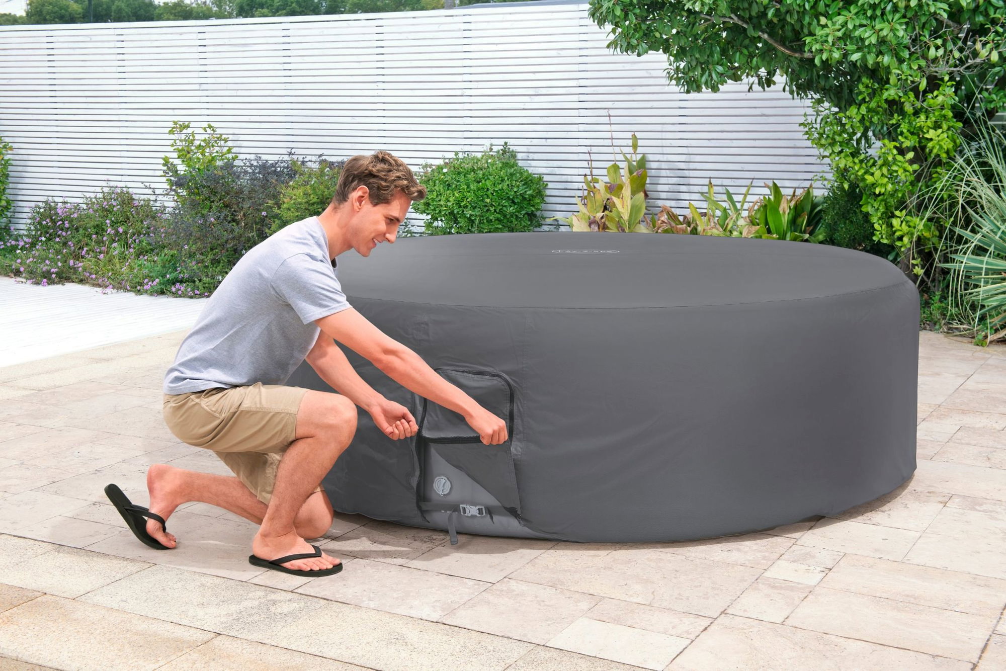 LAY-Z-SPA Abdeckung EnergySense Plus Thermo 236 x 71 cm rund LAY-Z-SPA Abdeckung EnergySense Plus Thermo 236 x 71 cm rund