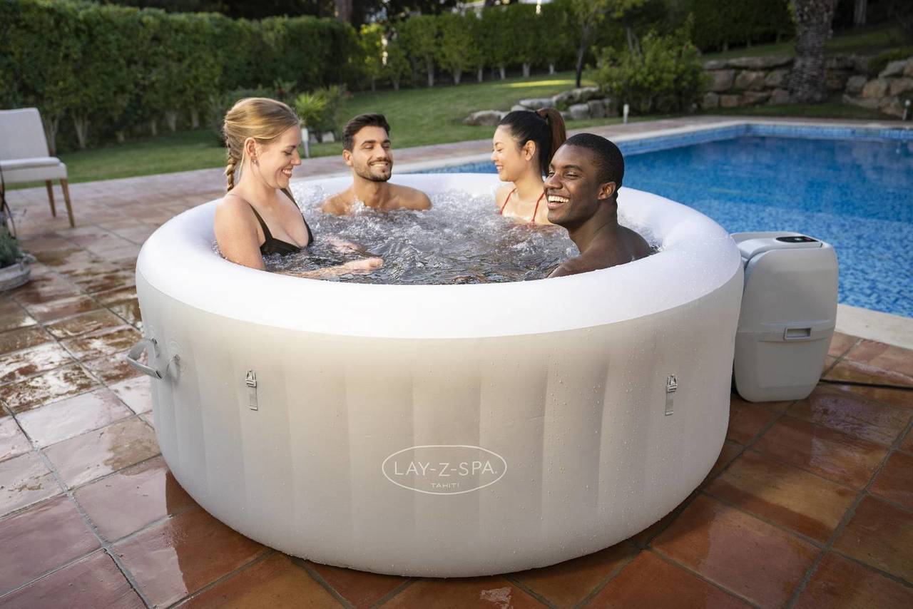 Bestway Whirlpool Lay Z Spa Tahiti AirJet, rund 180 x 66 cm 60007_22