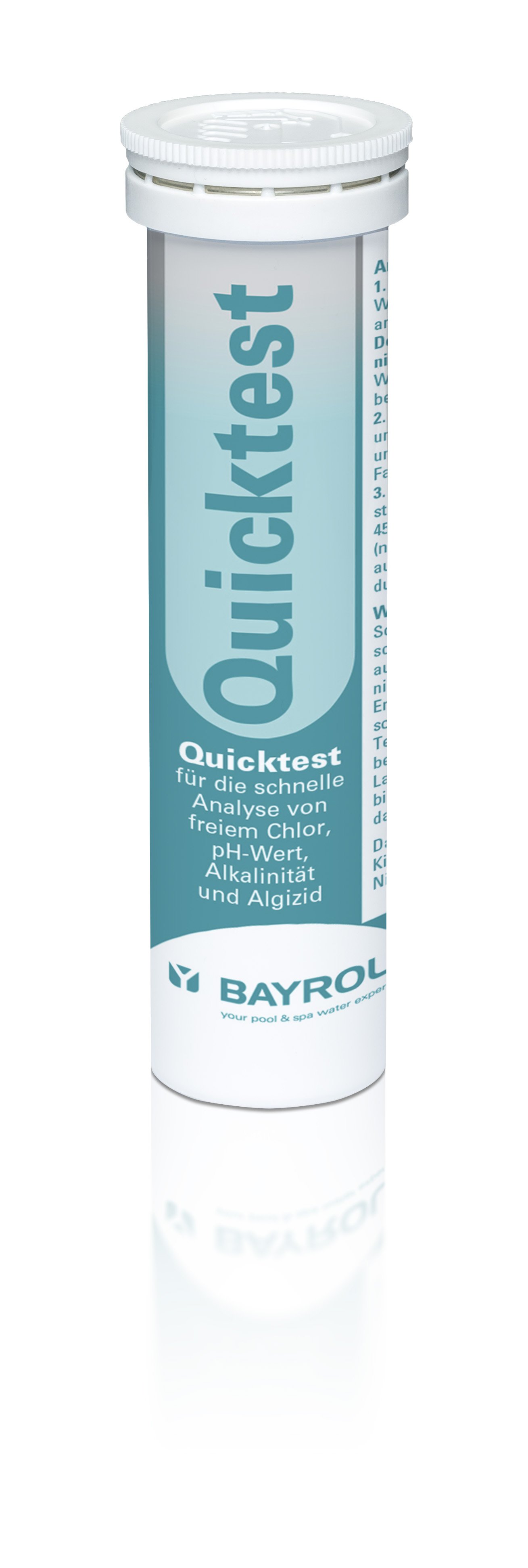 Bayrol Quicktest, Teststreifen zur Wasseranalyse, Poolwasser BY-288022