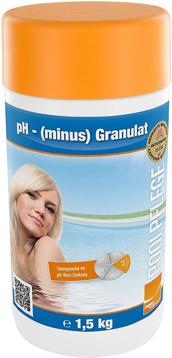 ph Minus Granulat, 1,5 Kg, Ph-Senker, Wasserpflege IN-0753001TD08