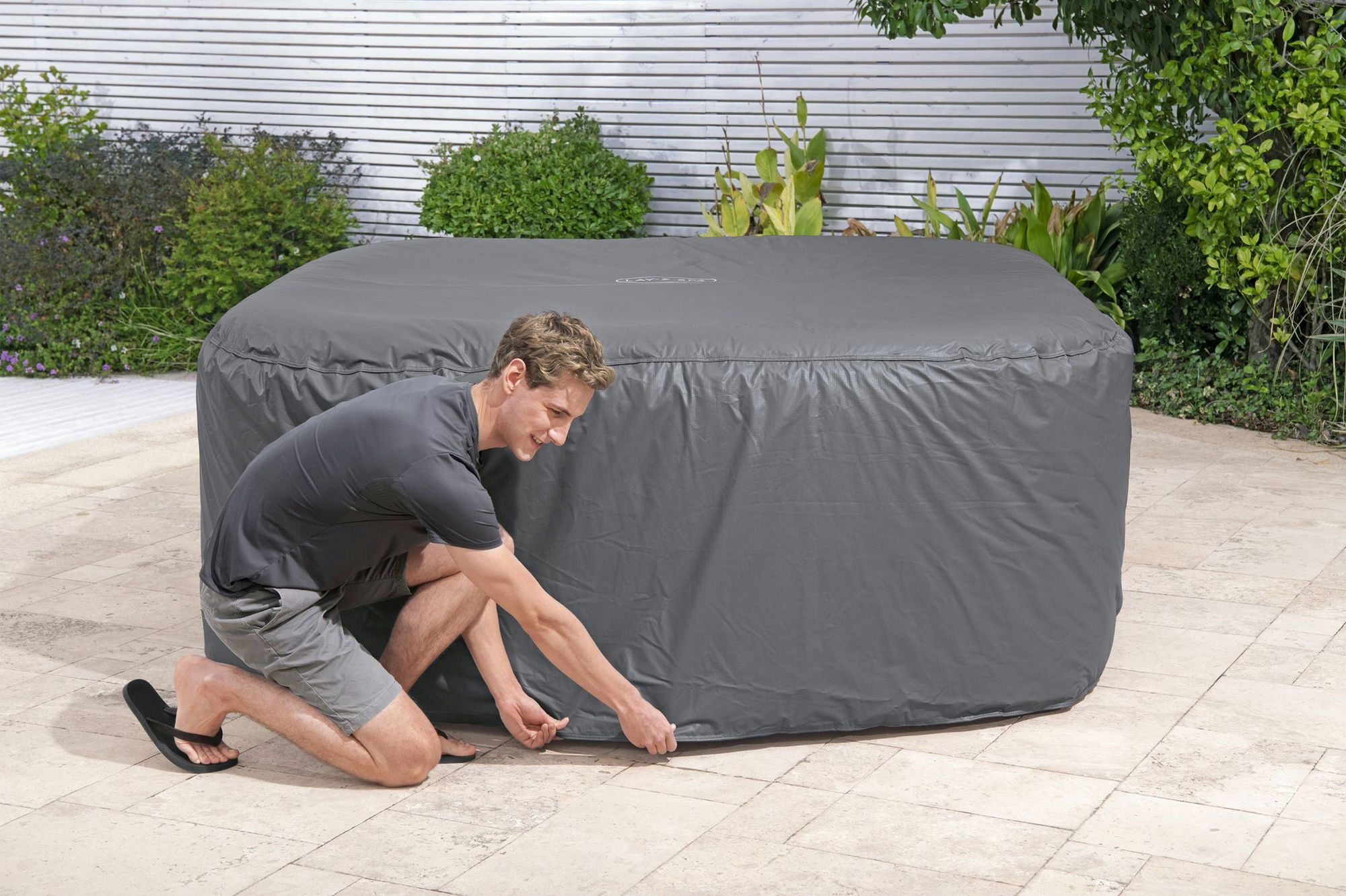 LAY-Z-SPA Abdeckung EnergySense Plus Thermo 201 x 201 cm eckig