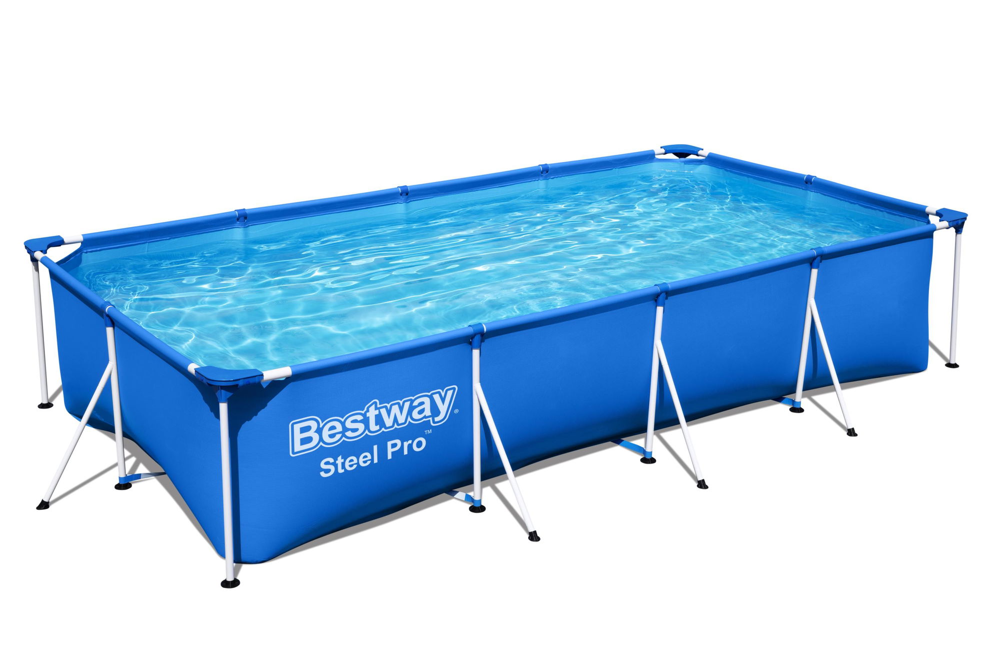 Bestway Steel Pro, eckig, blau, ohne Zubehör 400 x 211 x 81 cm 56405_22