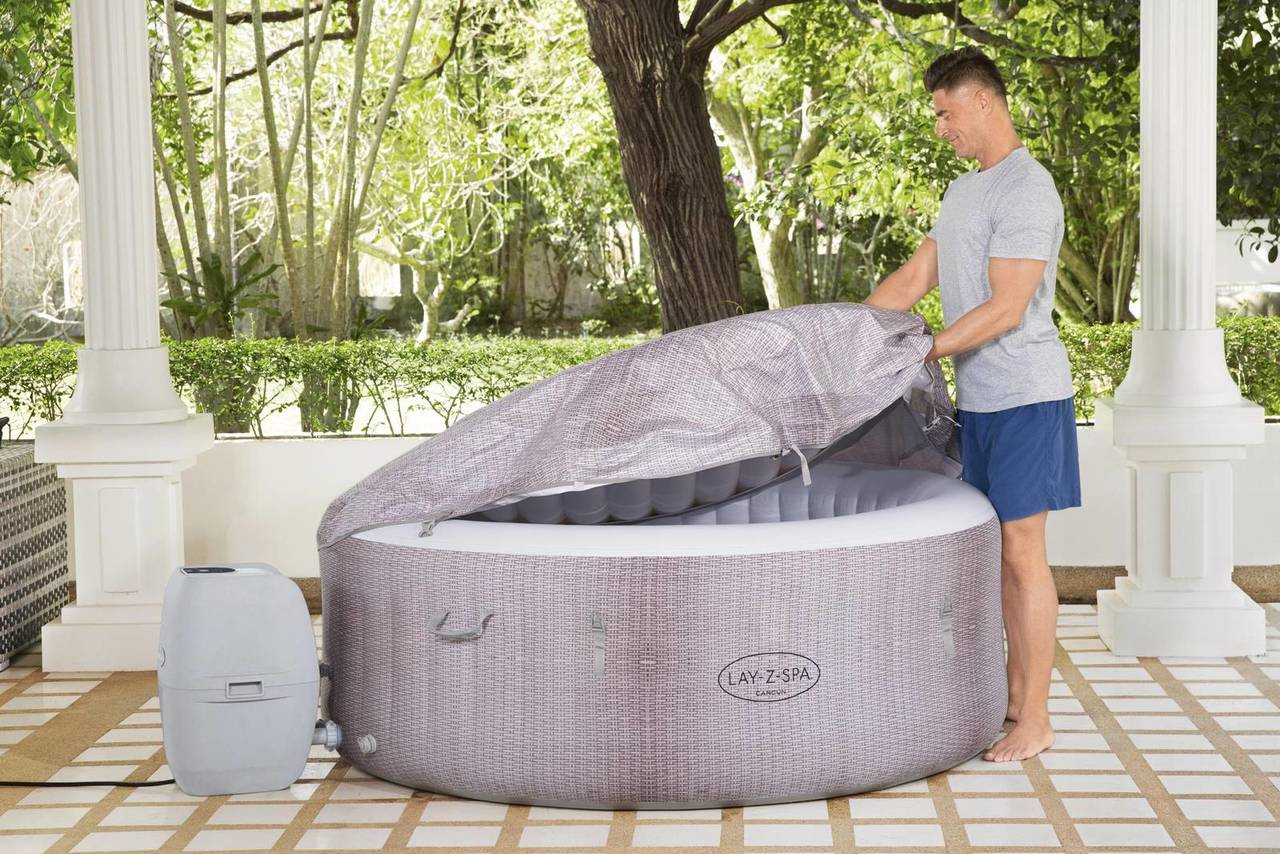 Bestway Whirlpool Lay Z Spa Cancun AirJet, rund 180 x 66 cm 60003_21 Bestway Whirlpool Lay Z Spa Cancun AirJet, rund 180 x 66 cm 60003_21