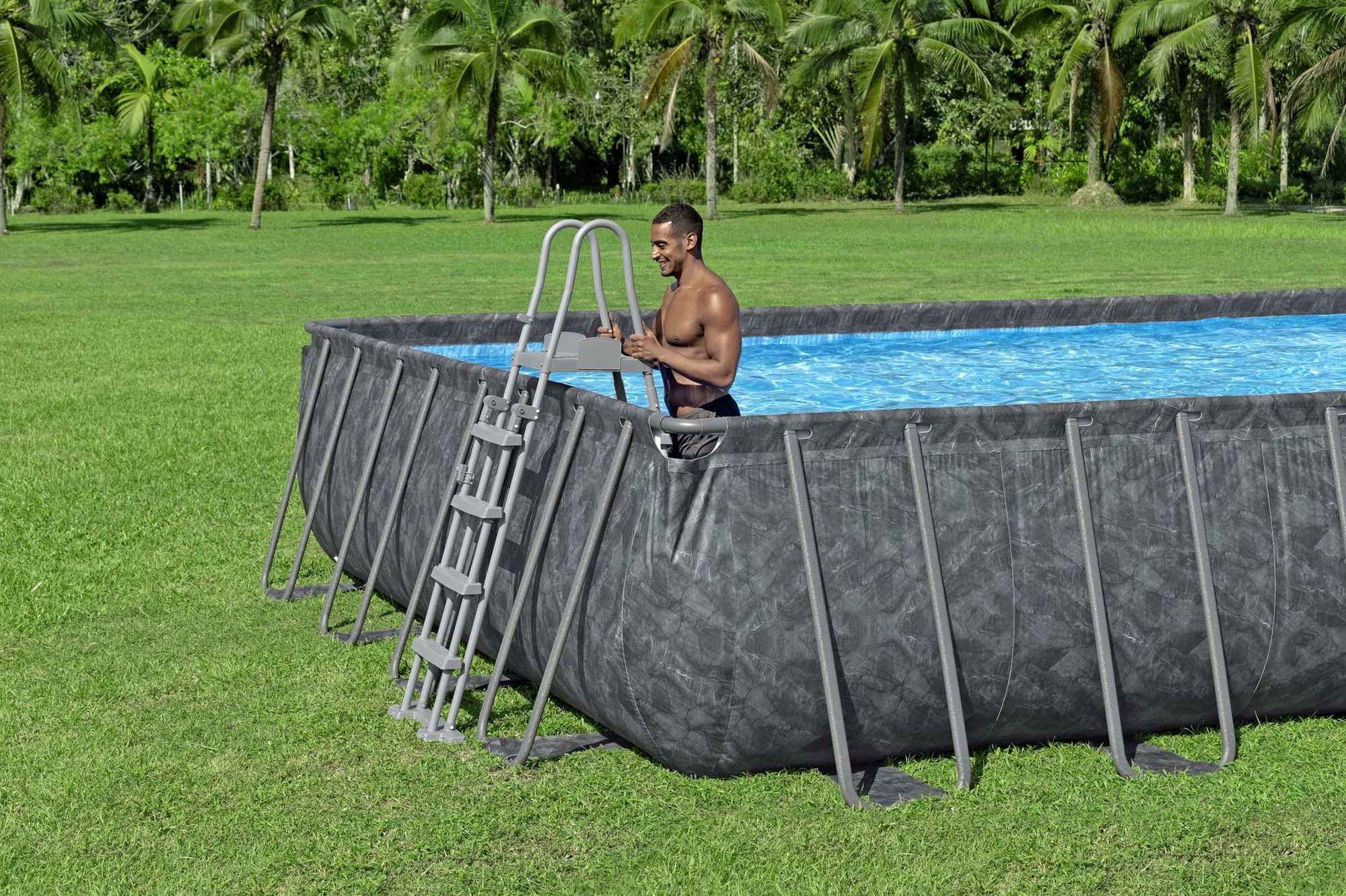 estway APX365 winterfestes Frame Pool Komplett-Set 956 x 488 x 132 cm estway APX365 winterfestes Frame Pool Komplett-Set 956 x 488 x 132 cm