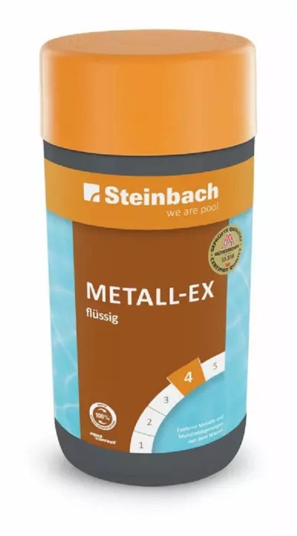 Metall-Ex, flüssig, 1l, Poolpflege gegen Metallablagerung, Wasserpflege IN-0755401TD08